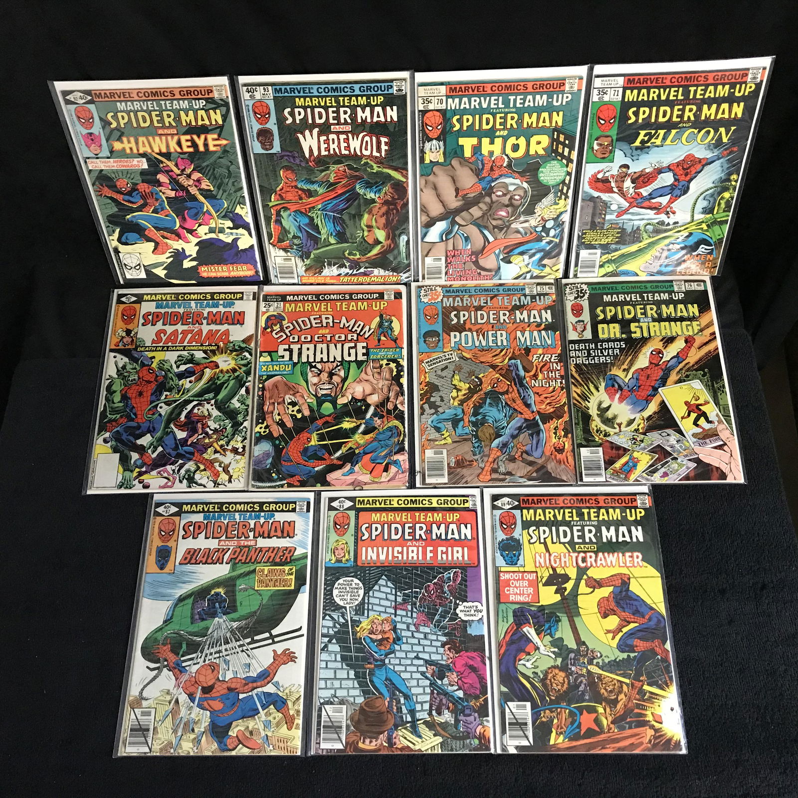 MARVEL TEAM-UP COMIC BOOK LOT (1 of 1)