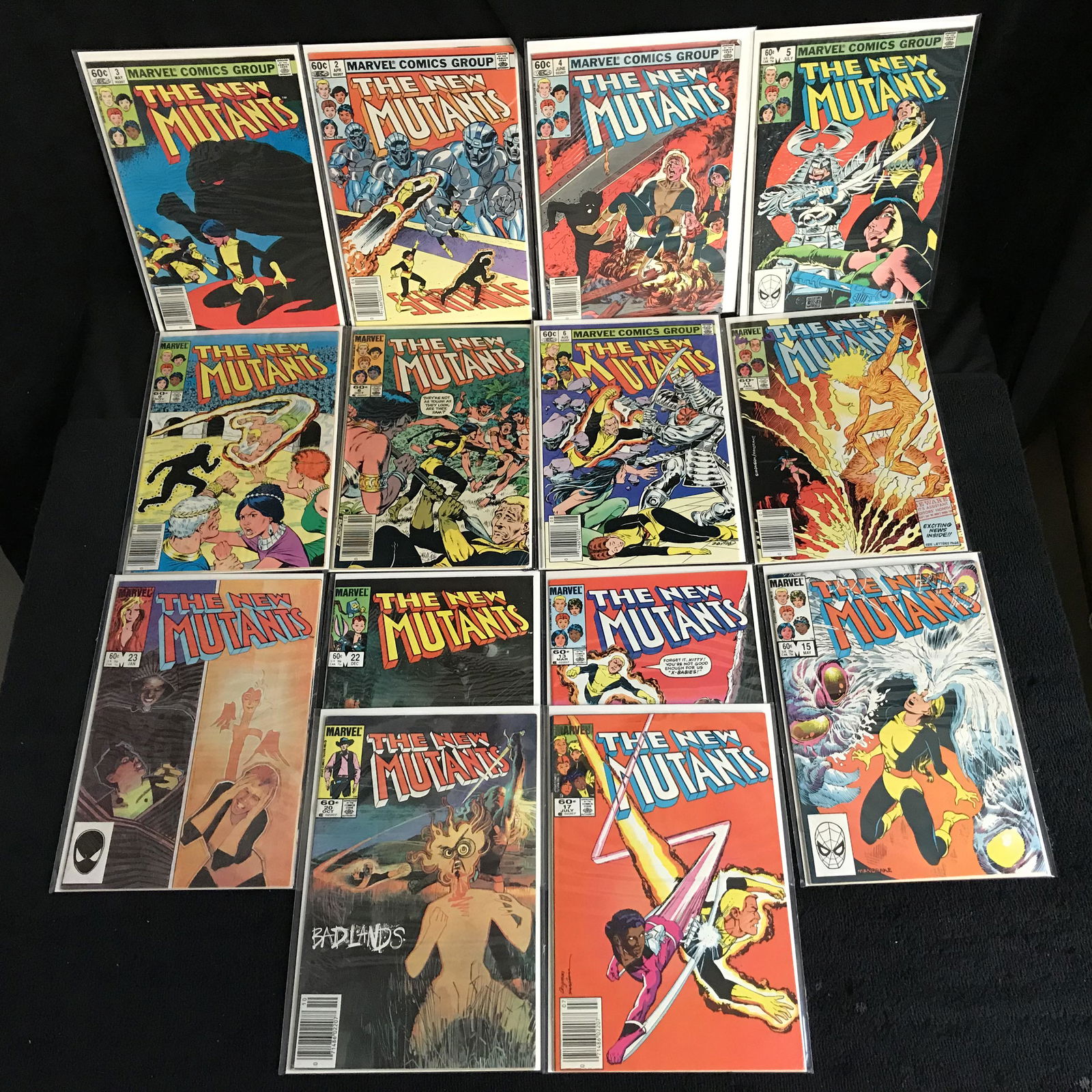 THE NEW MUTANTS COMIC BOOK LOT (MARVEL COMICS) (1 of 1)