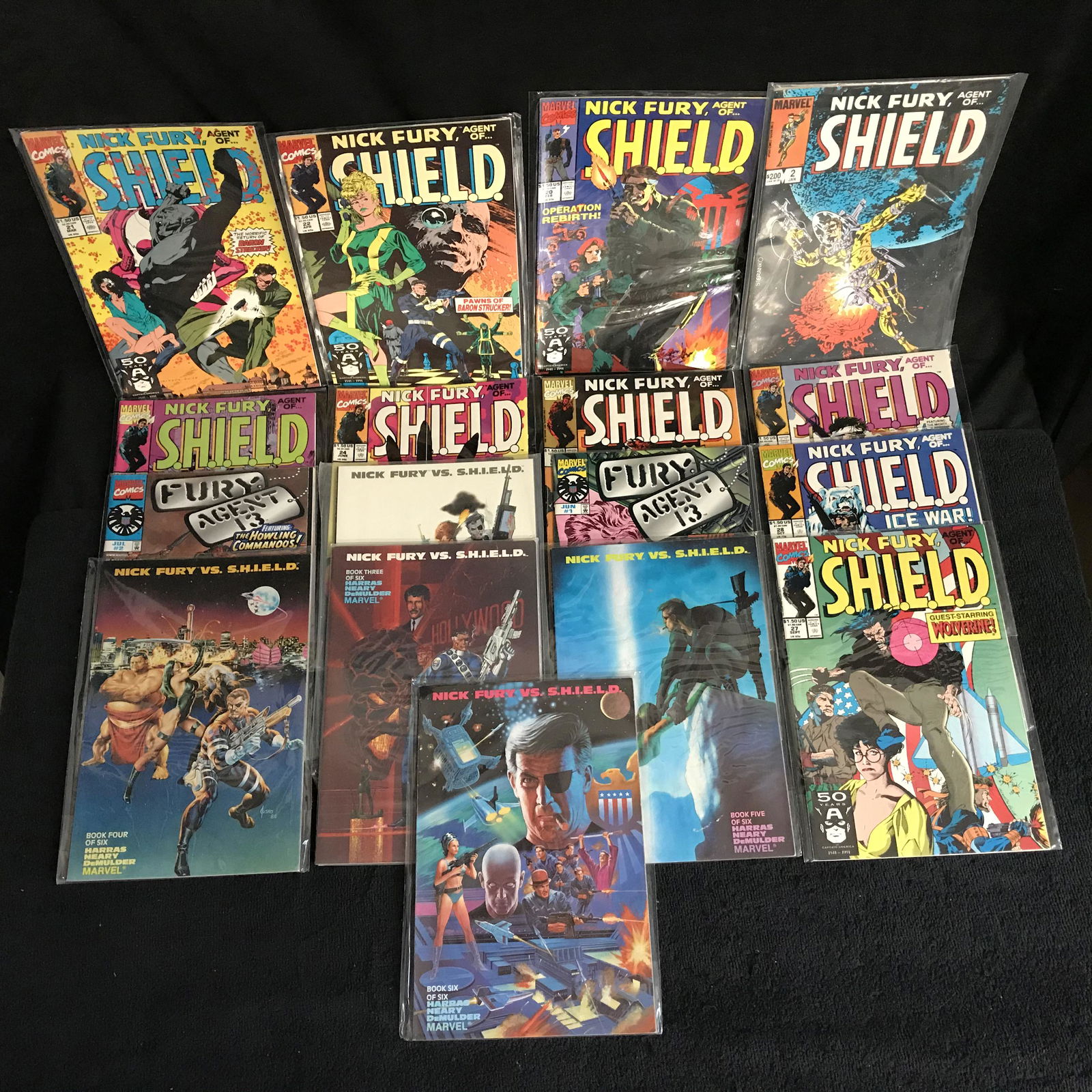 NICK FURY AGENT OF SHIELD COMIC BOOK LOT (MARVEL (1 of 1)