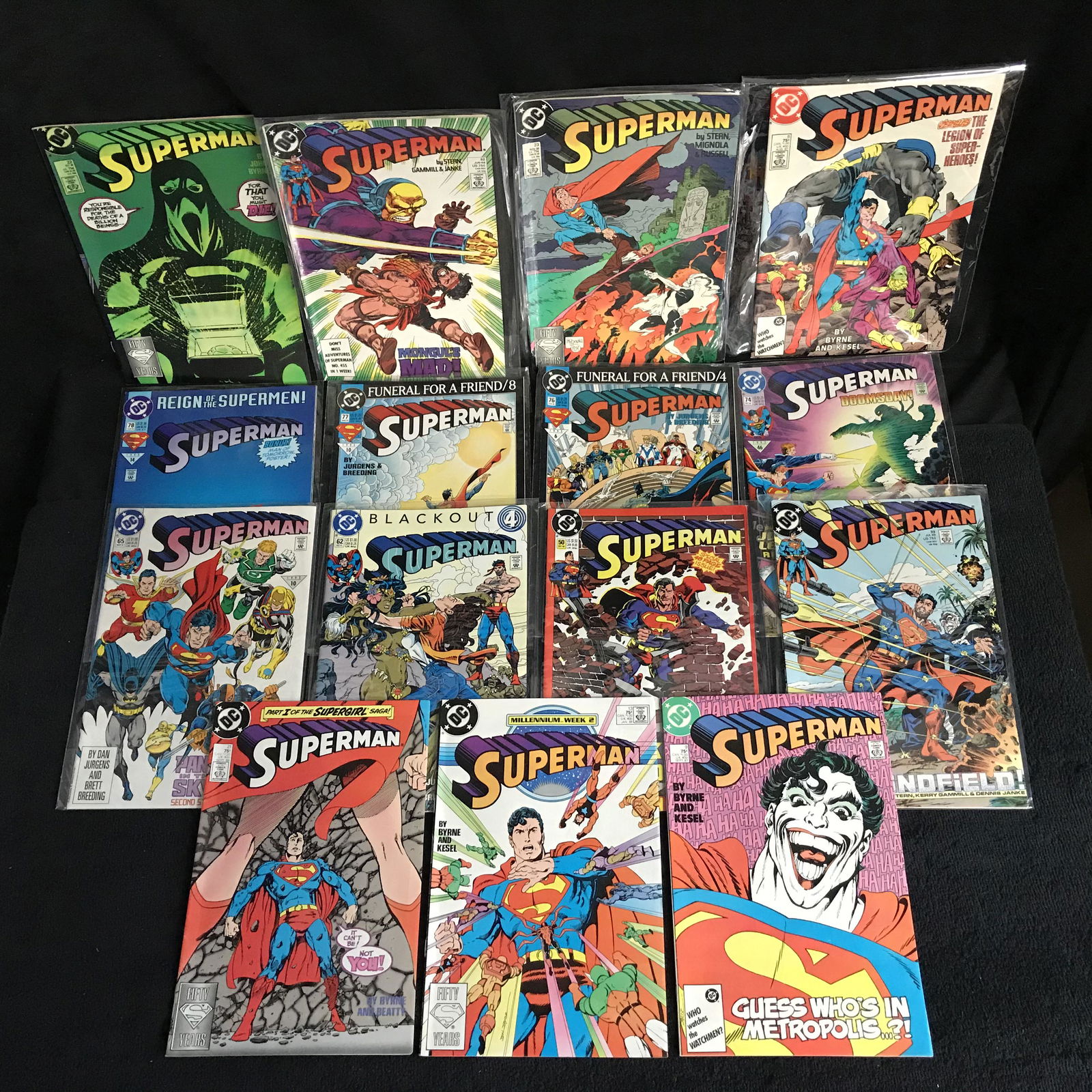 SUPERMAN COMIC BOOK LOT (DC COMICS) (1 of 1)