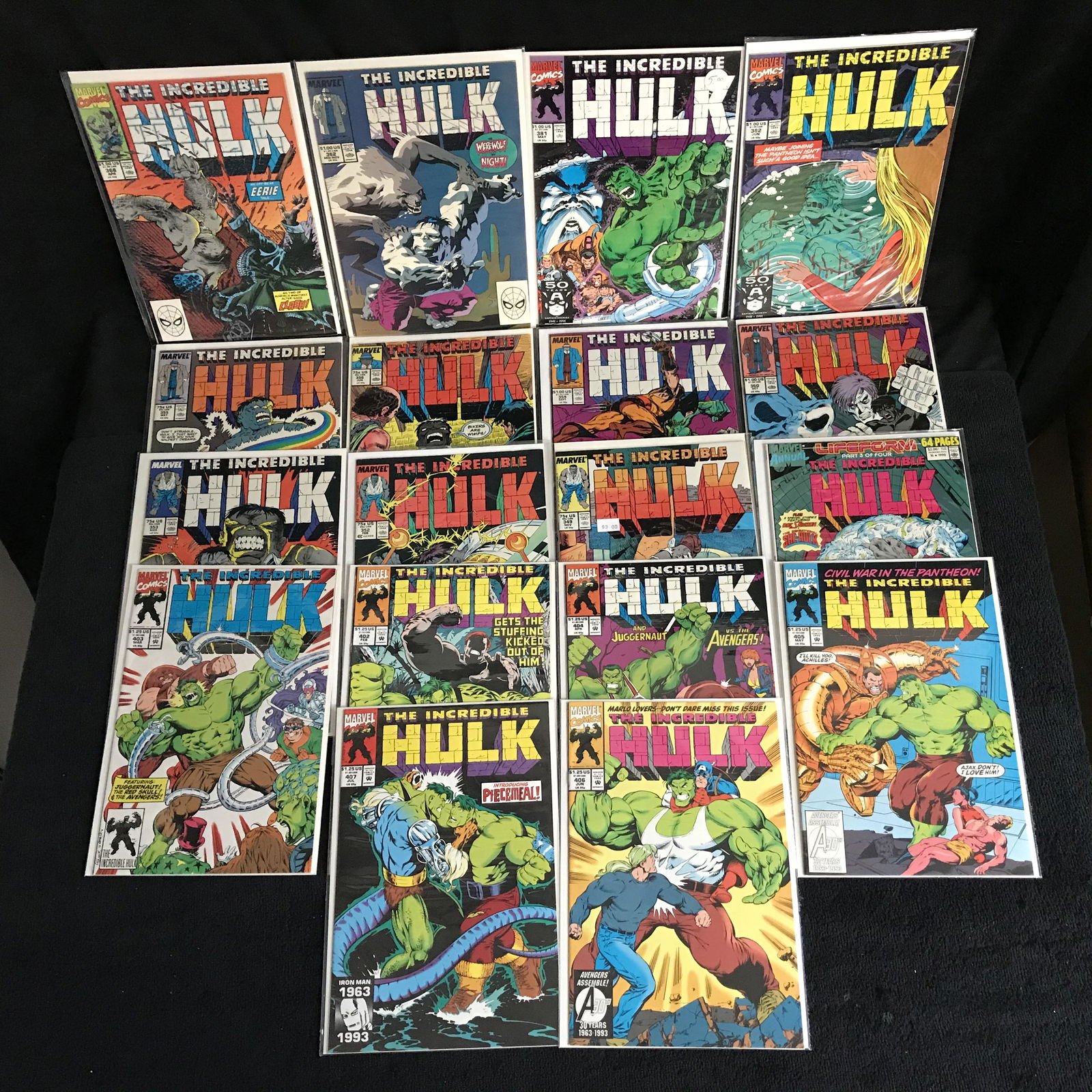 THE INCREDIBLE HULK COMIC BOOK LOT (MARVEL COMICS) (1 of 1)