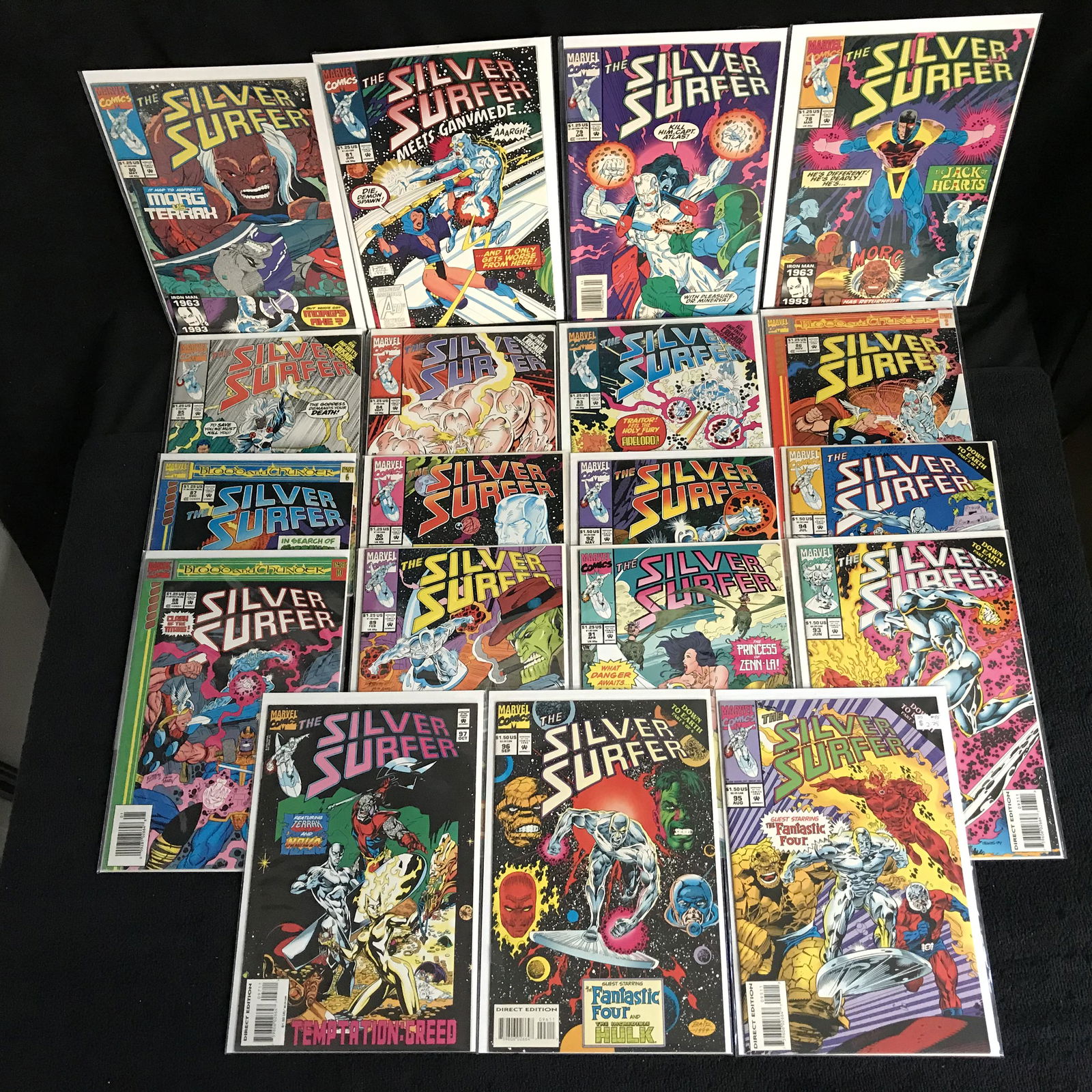 SILVER SURFER COMIC BOOK LOT (MARVEL COMICS) (1 of 1)
