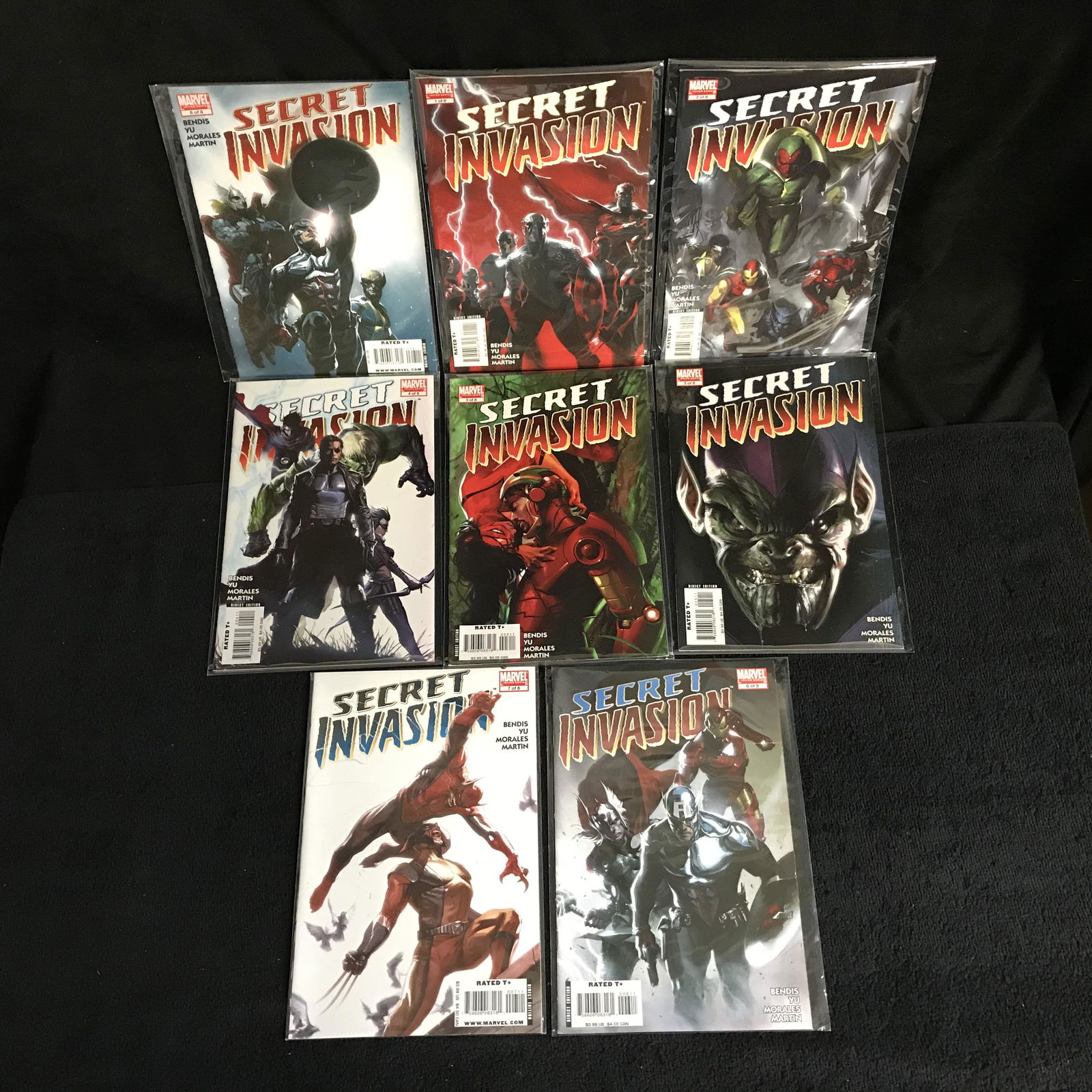 SECRET INVASION COMIC BOOK LOT (MARVEL COMICS) (1 of 1)