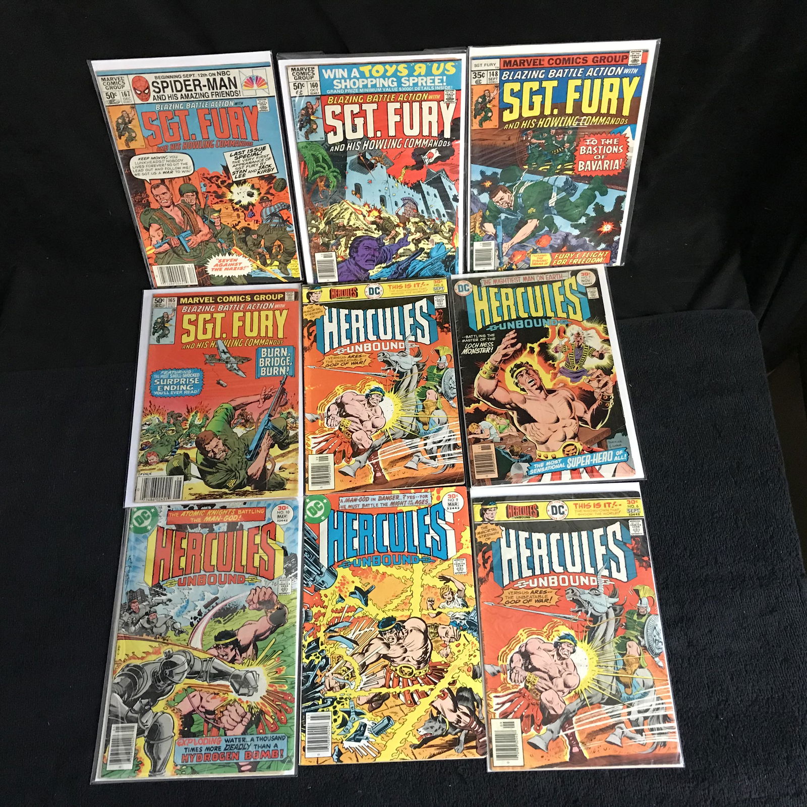 SGT. FURY and his HOWLING COMMANDOS COMIC BOOK LOT (1 of 1)