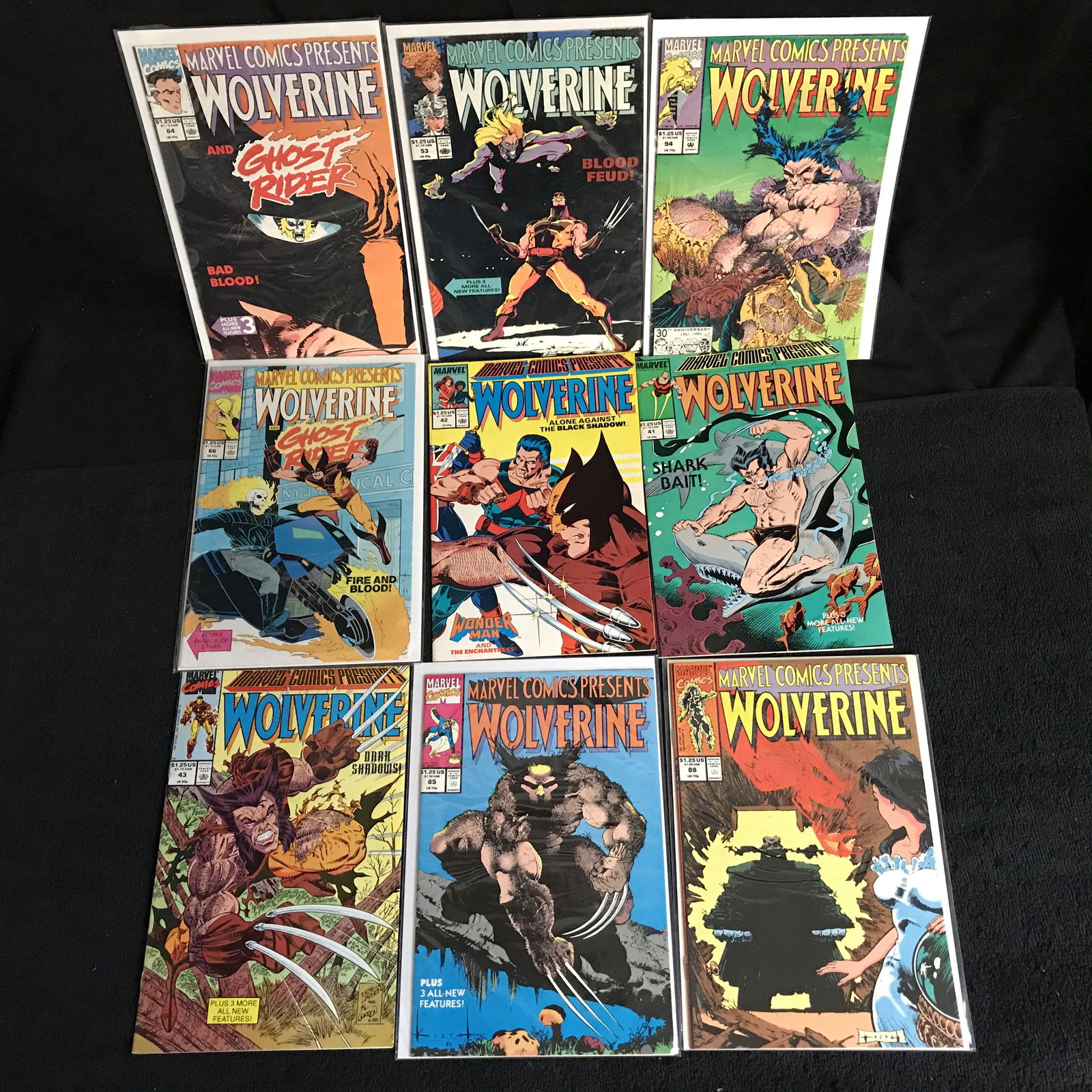 WOLVERINE COMIC BOOK LOT (MARVEL COMICS) (1 of 1)