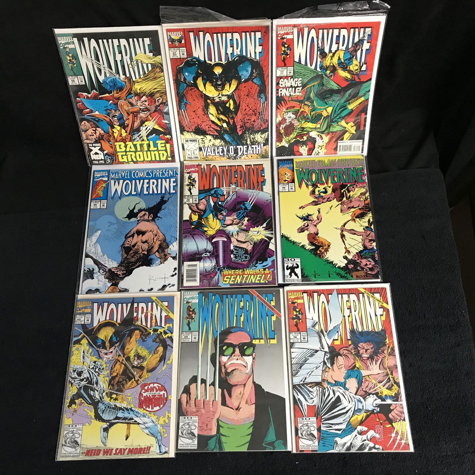 WOLVERINE COMIC BOOK LOT (MARVEL COMICS) (1 of 1)