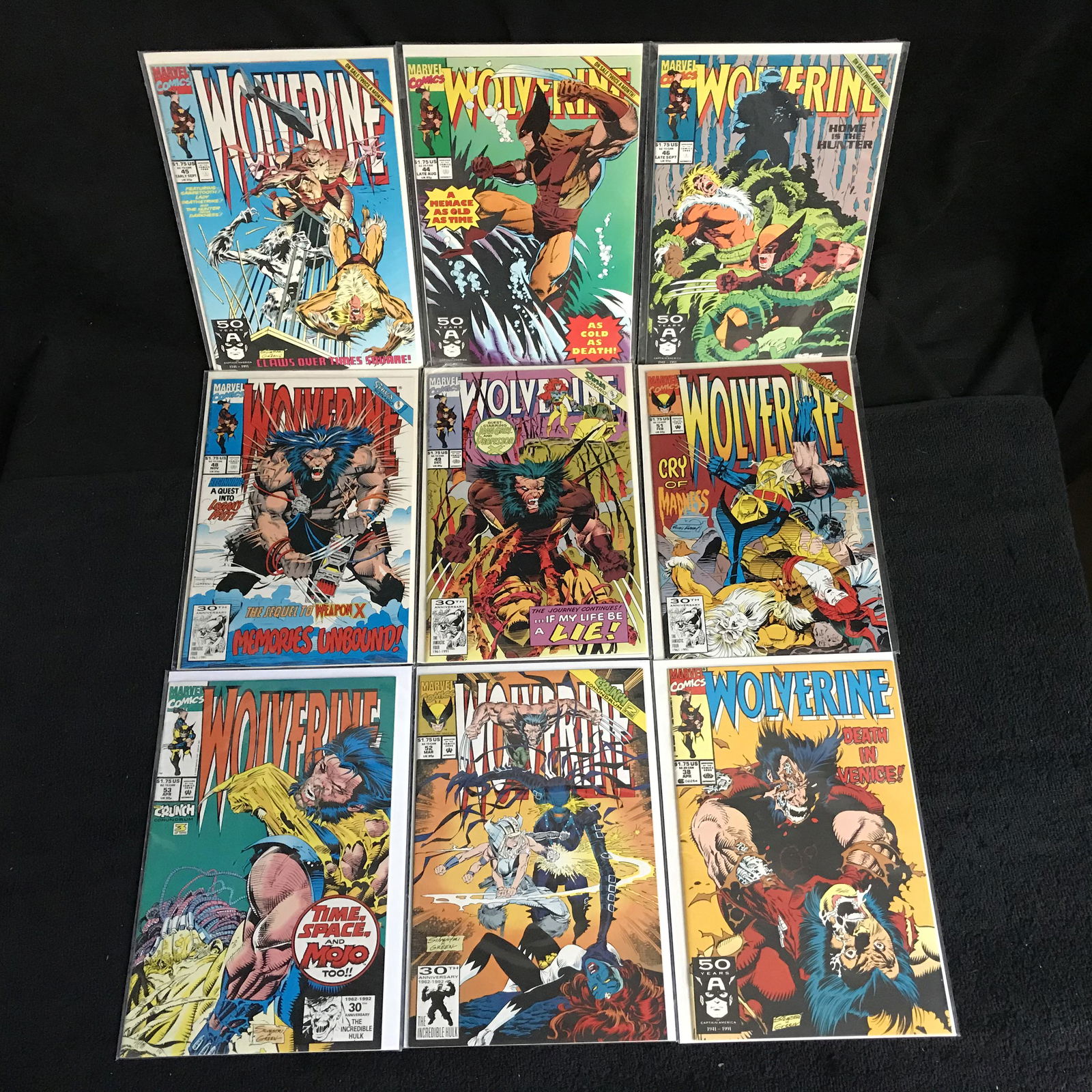 WOLVERINE COMIC BOOK LOT (MARVEL COMICS) (1 of 1)