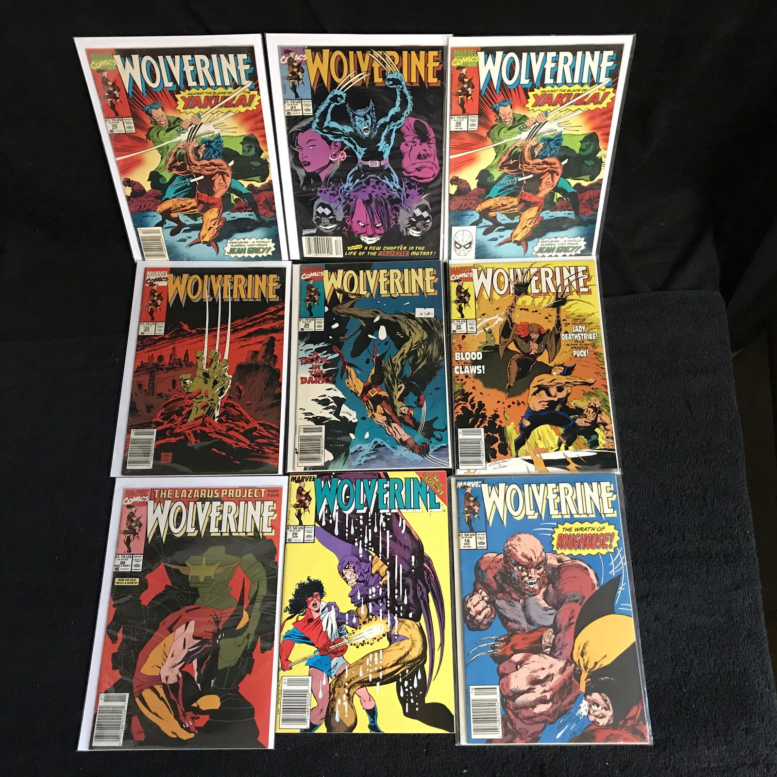 WOLVERINE COMIC BOOK LOT (MARVEL COMICS) (1 of 1)