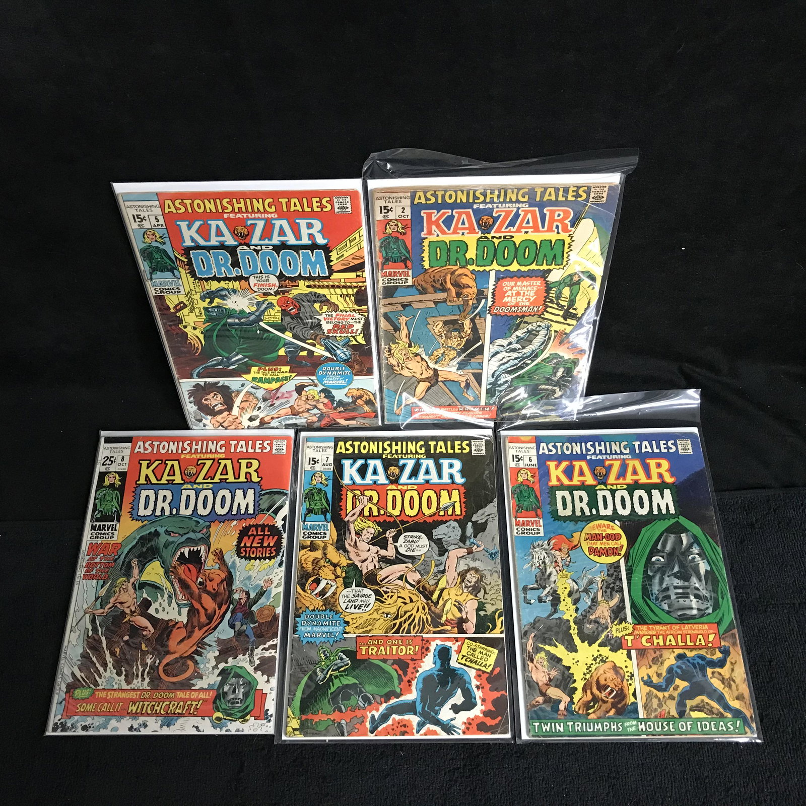 ASTONISHING TALES COMIC BOOK LOT (MARVEL COMICS) (1 of 1)