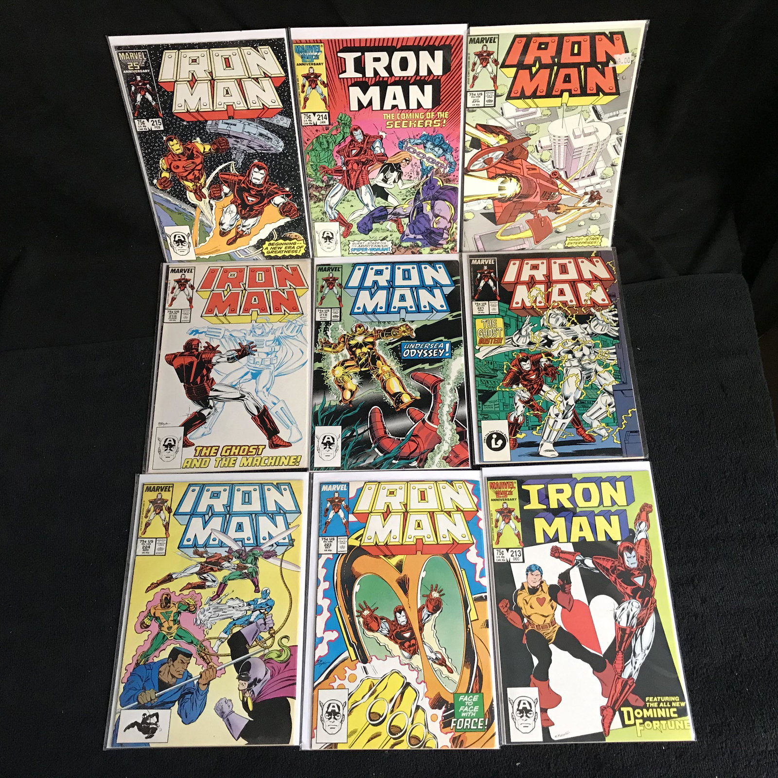 IRON MAN COMIC BOOK LOT (MARVEL COMICS) (1 of 1)