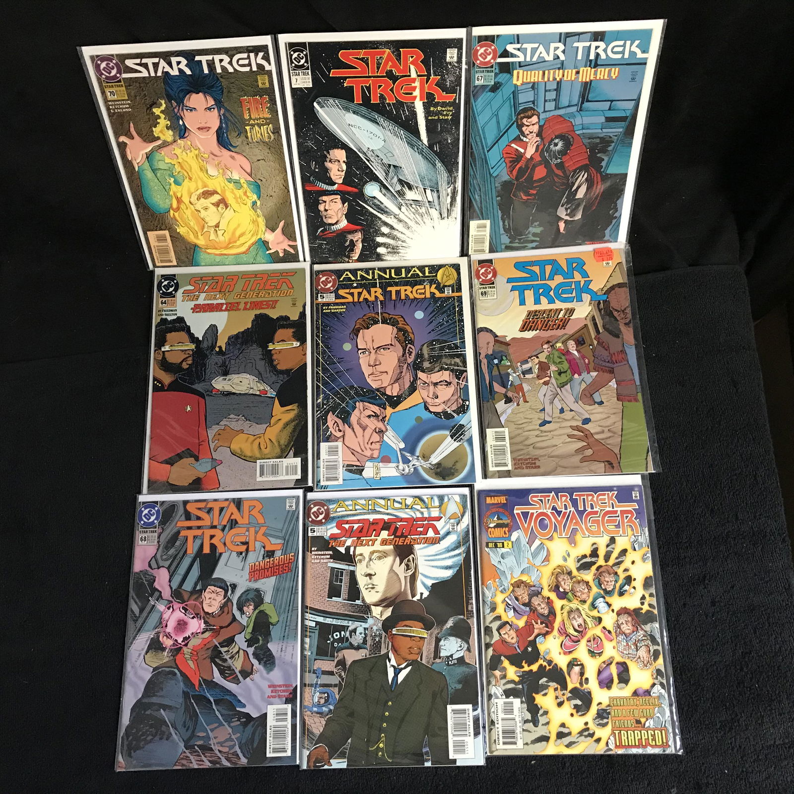 STAR TREK THE NEXT GENERATION COMIC BOOK LOT (DC (1 of 1)