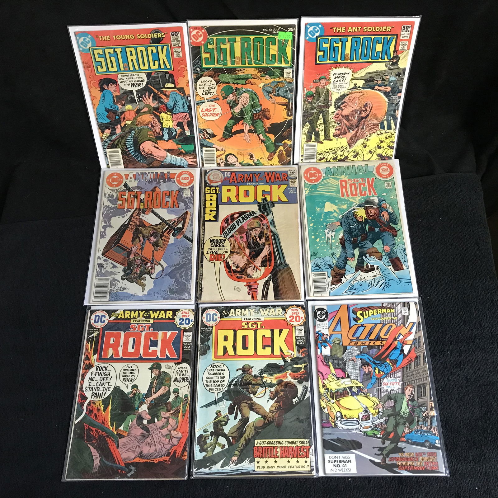 SGT. ROCK COMIC BOOK LOT (DC COMICS) (1 of 1)