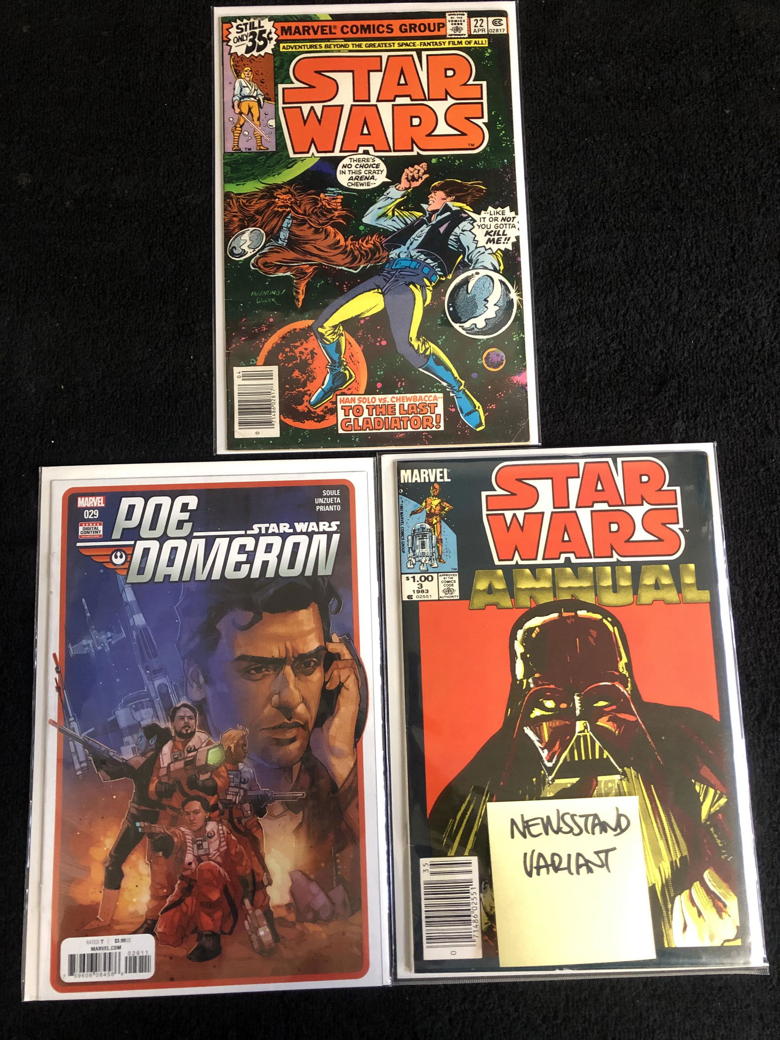 STAR WARS COMIC BOOK LOT (MARVEL COMICS) (1 of 1)