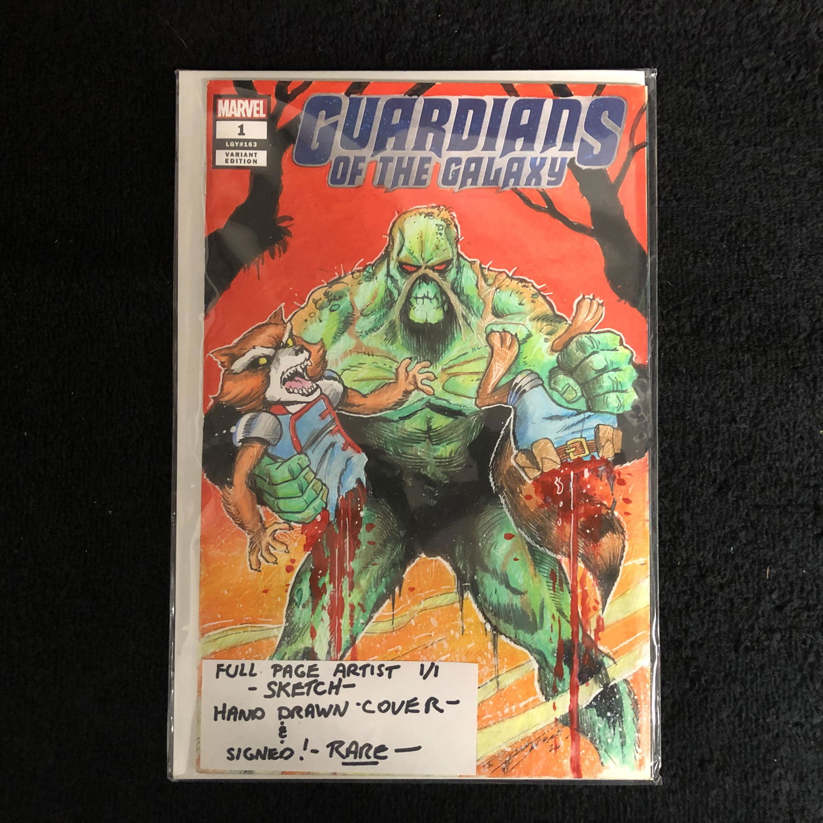 GUARDIANS OF THE GALAXY #1 (MARVEL COMICS) Signed 1/1 (1 of 1)