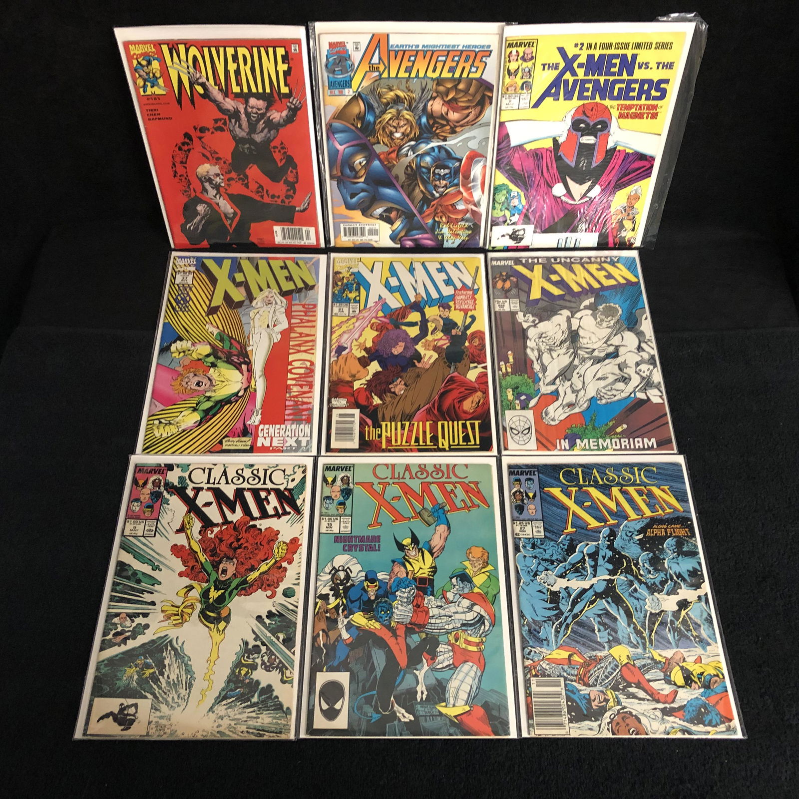 ASSORTED X-MEN COMIC BOOK LOT (MARVEL COMICS) (1 of 1)