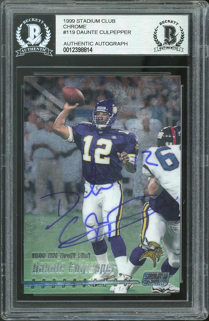 1999 STADIUM CLUB CHROME #119 DAUNTE CULPEPPER (1 of 1)