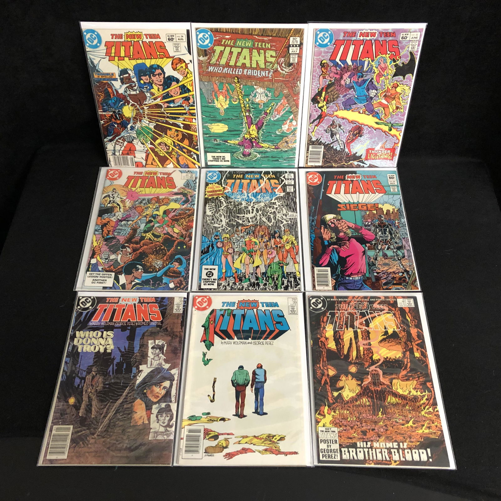 THE NEW TEEN TITANS COMIC BOOK LOT (DC COMICS) (1 of 1)