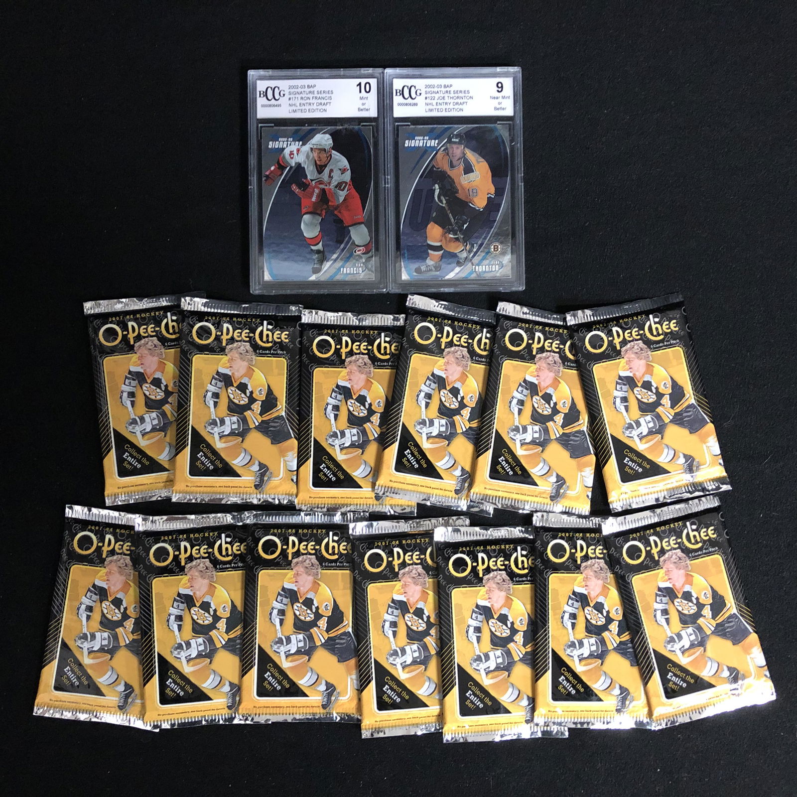 ASSORTED HOCKEY CARD LOT (2007-08 O-PEE-CHEE PACKS...) (1 of 1)