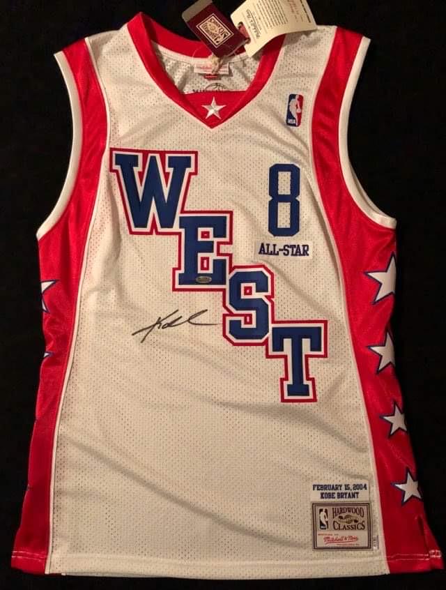 KOBE BRYANT AUTOGRAPHED ALL-STAR JERSEY (1 of 4)