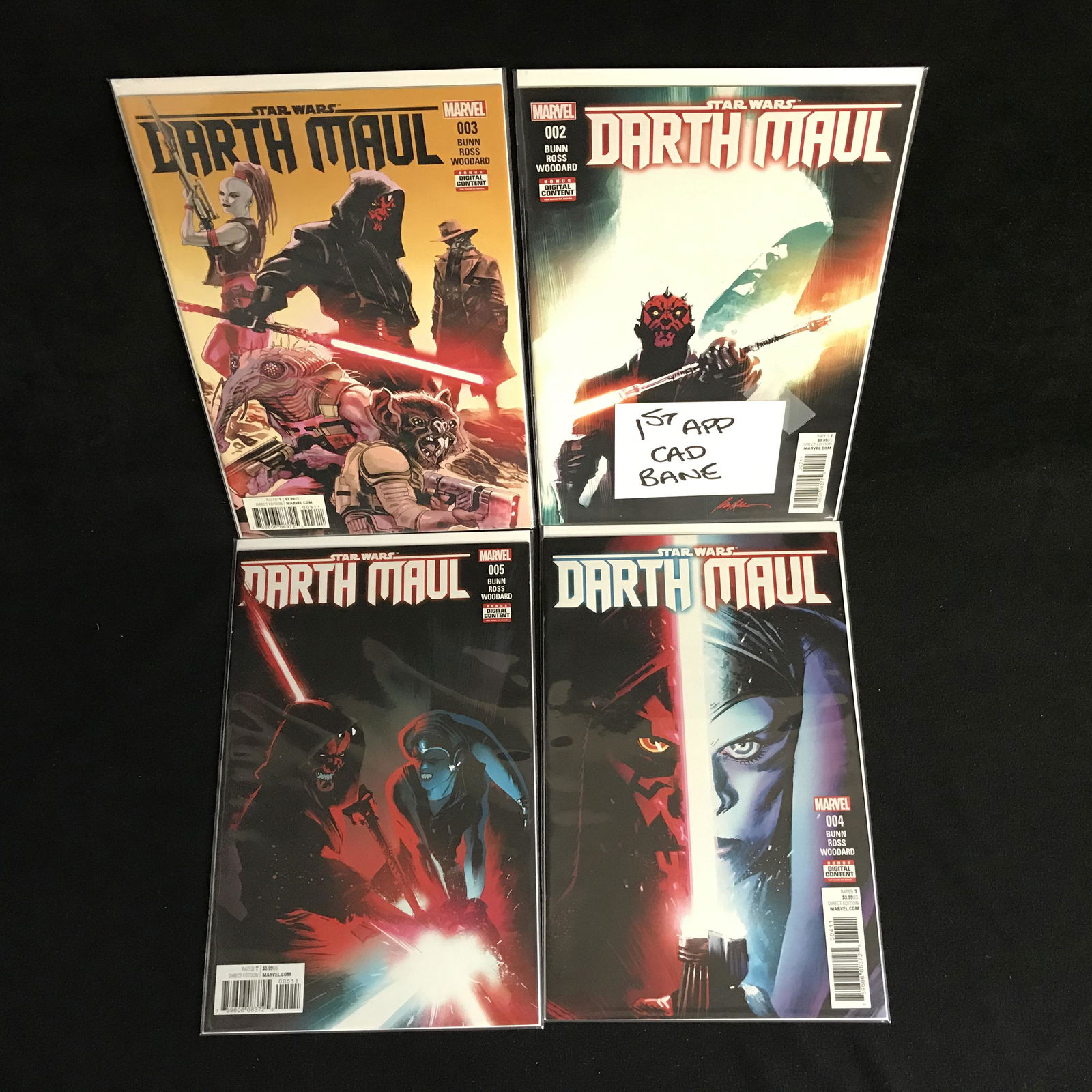 STAR WARS: DARTH MAUL #2-5 (MARVEL COMICS) (1 of 1)