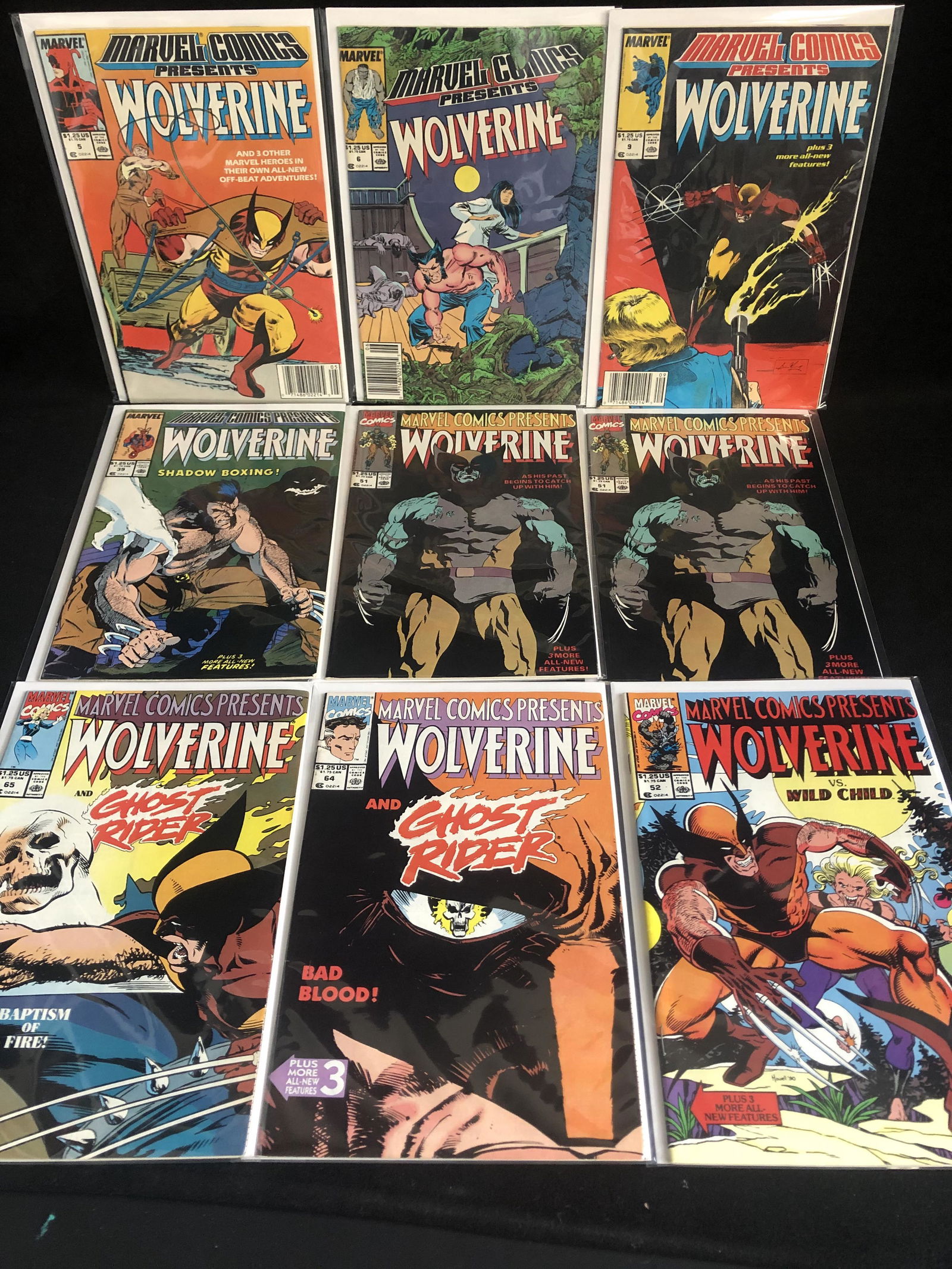 ASSORTED WOLVERINE COMIC BOOK LOT (MARVEL COMICS) (1 of 1)