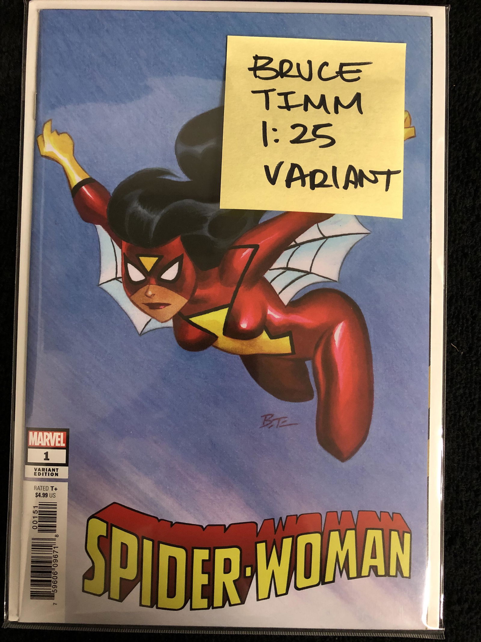 SPIDER-WOMAN #1 (MARVEL VARIANT) BRUCE TIMM VARIANT (1 of 1)