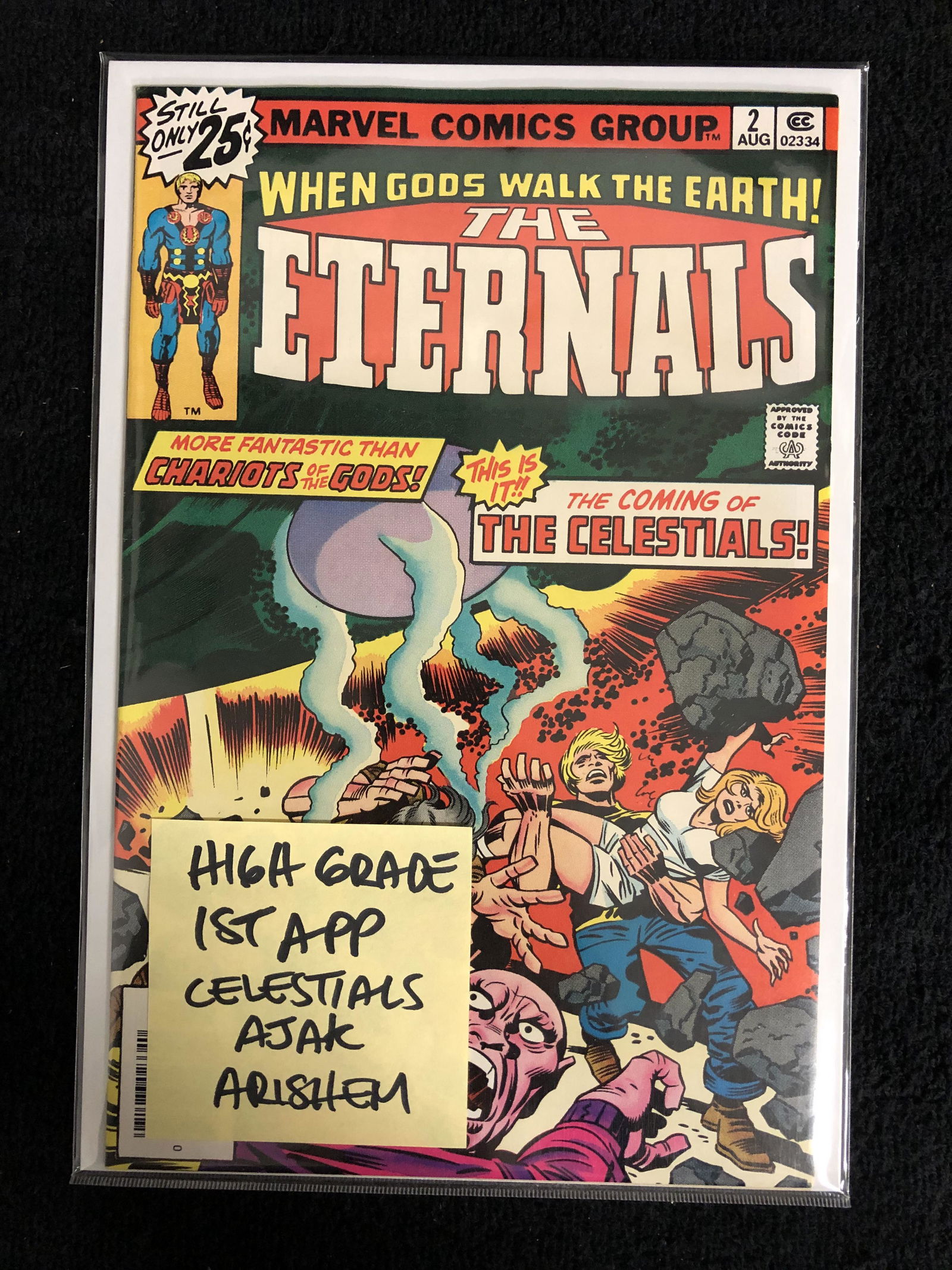 THE ETERNALS #2 (MARVEL COMICS) (1 of 1)