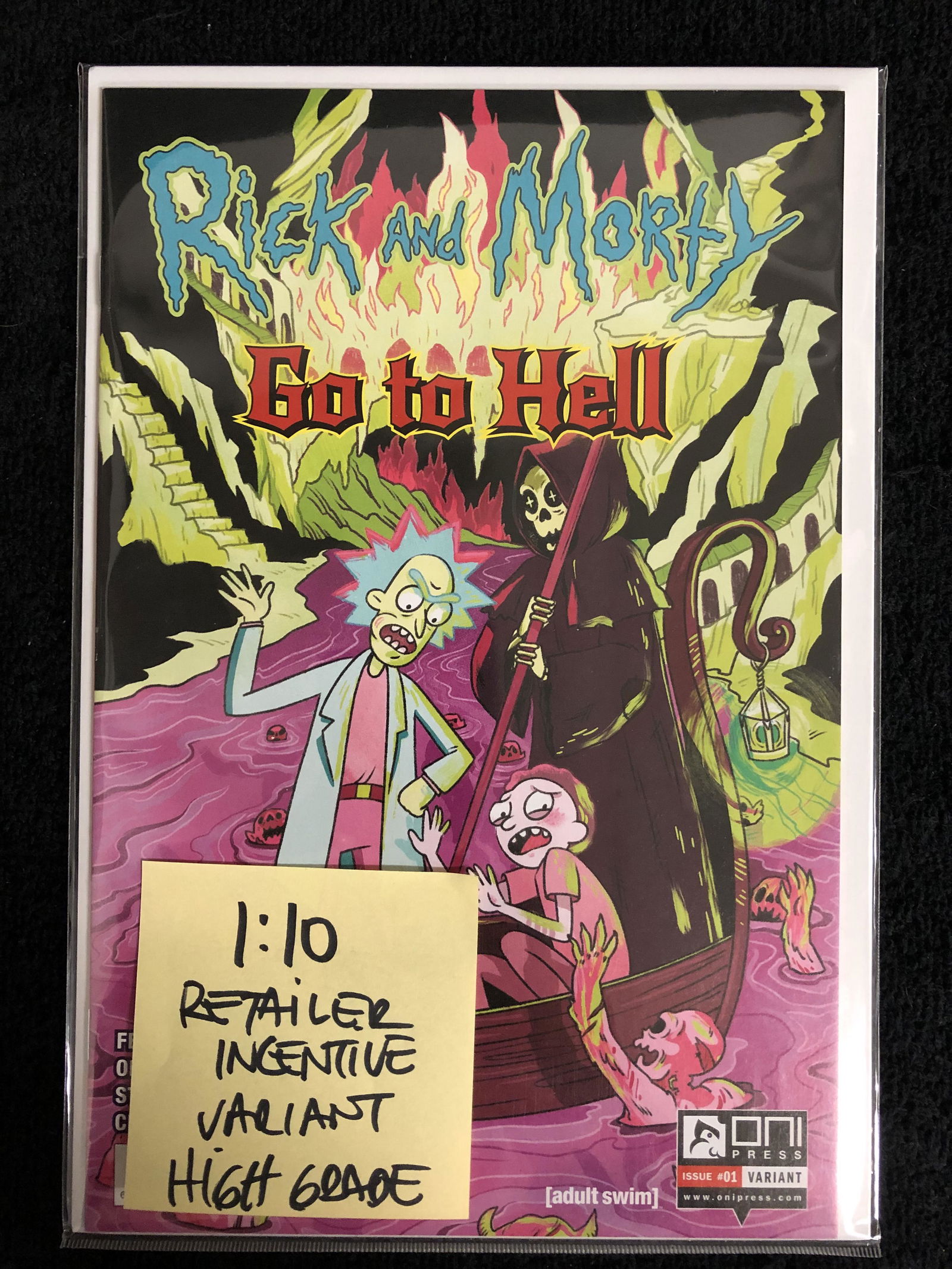 RICK AND MORTY GO TO HELL #1 (1:10 RETAILER INCENTIVE (1 of 1)