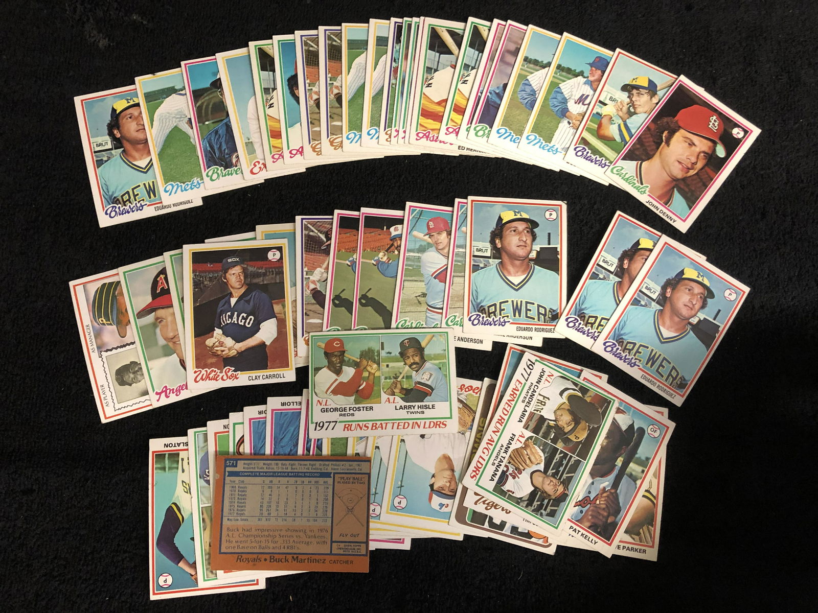 1978 TOPPS BASEBALL CARD LOT (1 of 1)