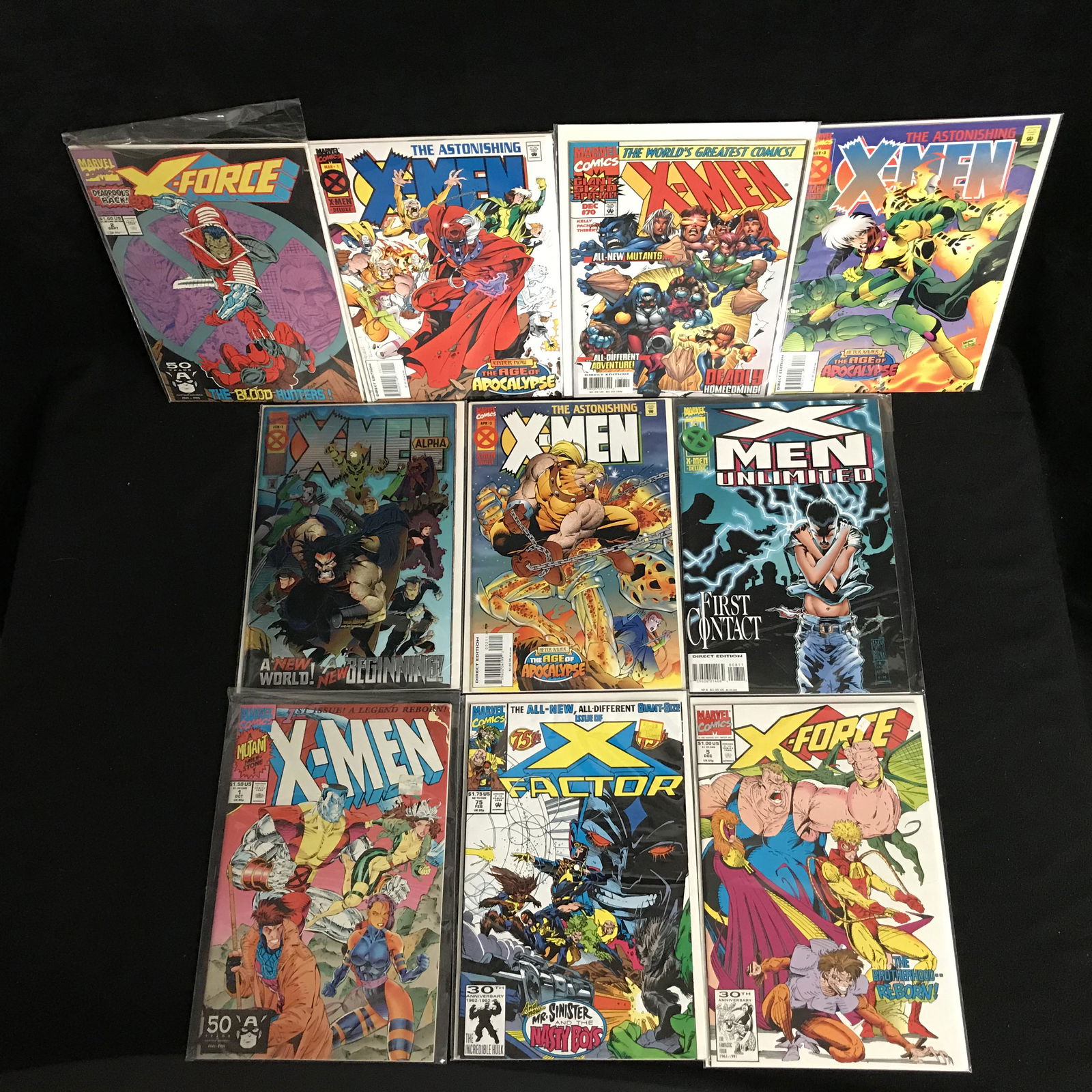 ASSORTED X-MEN COMIC BOOK LOT (MARVEL COMICS) (1 of 1)
