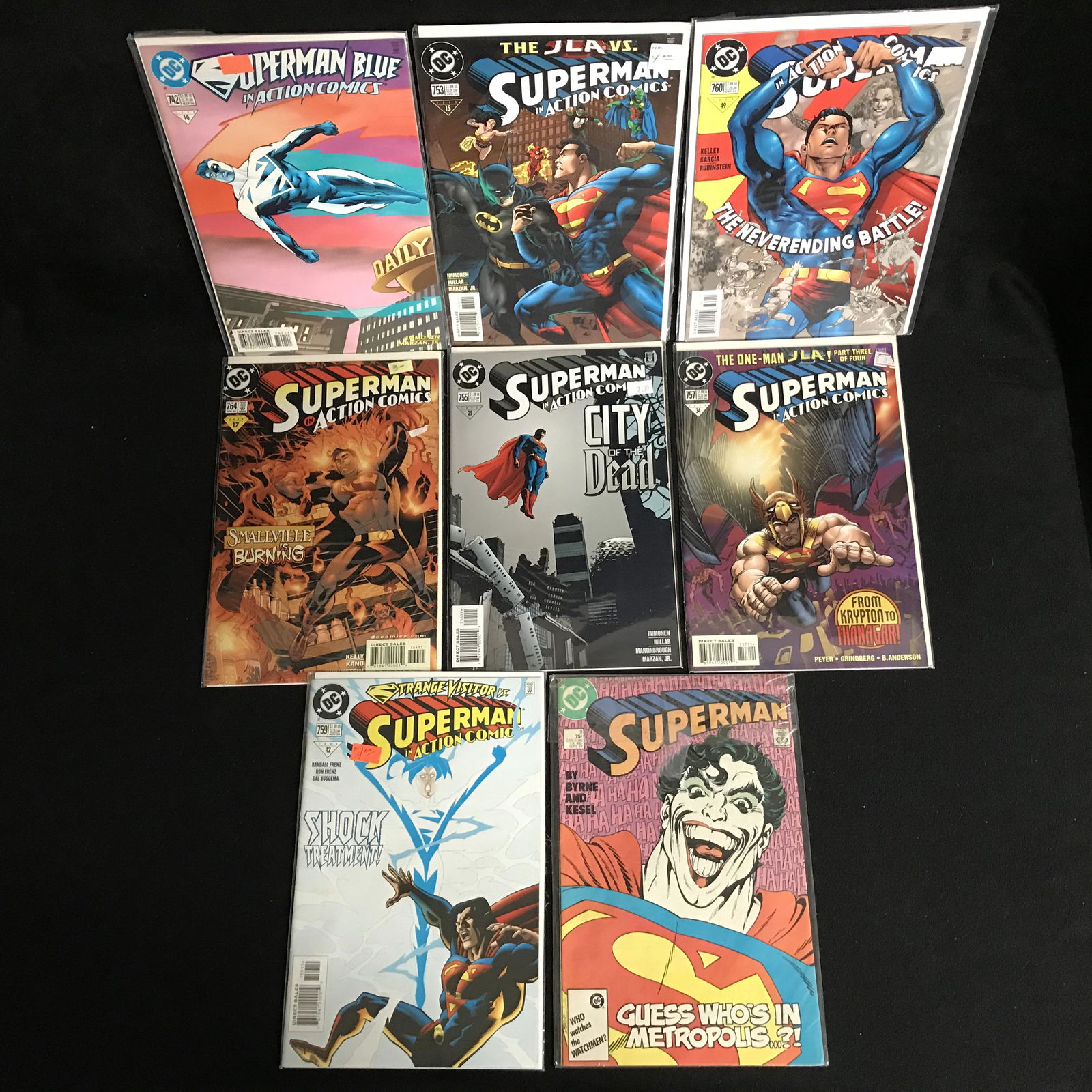 ASSORTED SUPERMAN COMIC BOOK LOT (1 of 1)