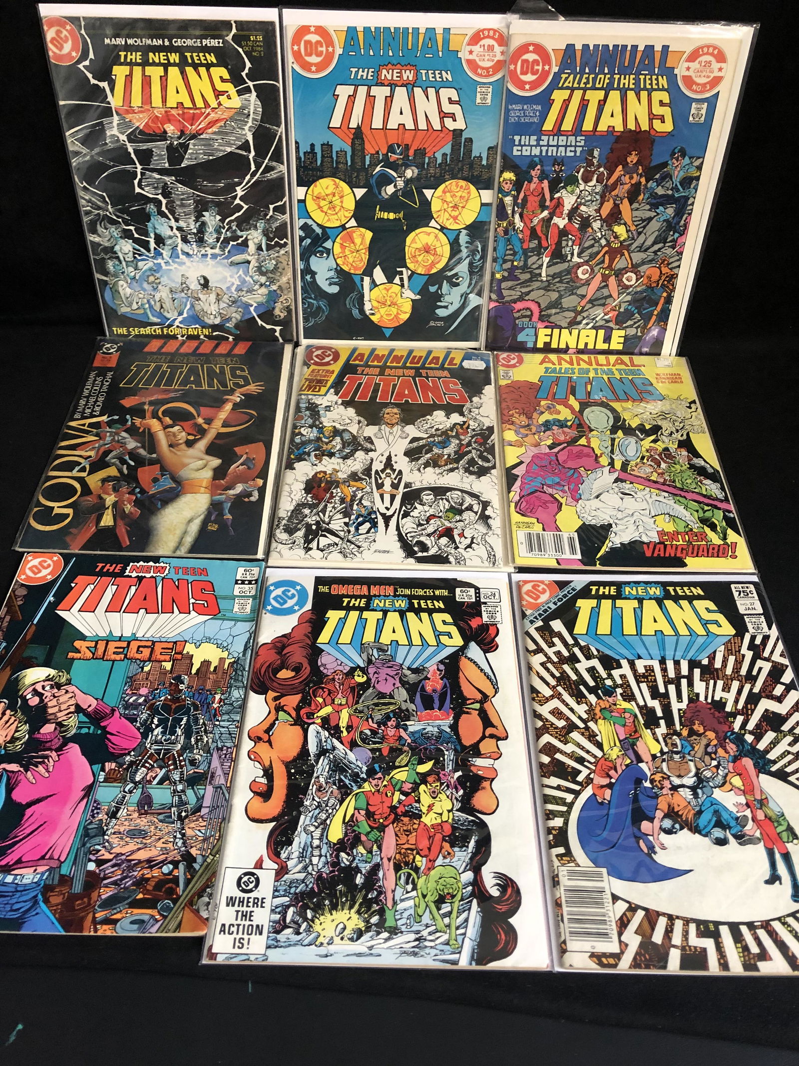 THE NEW TEEN TITANS COMIC BOOK LOT (DC COMICS) (1 of 1)