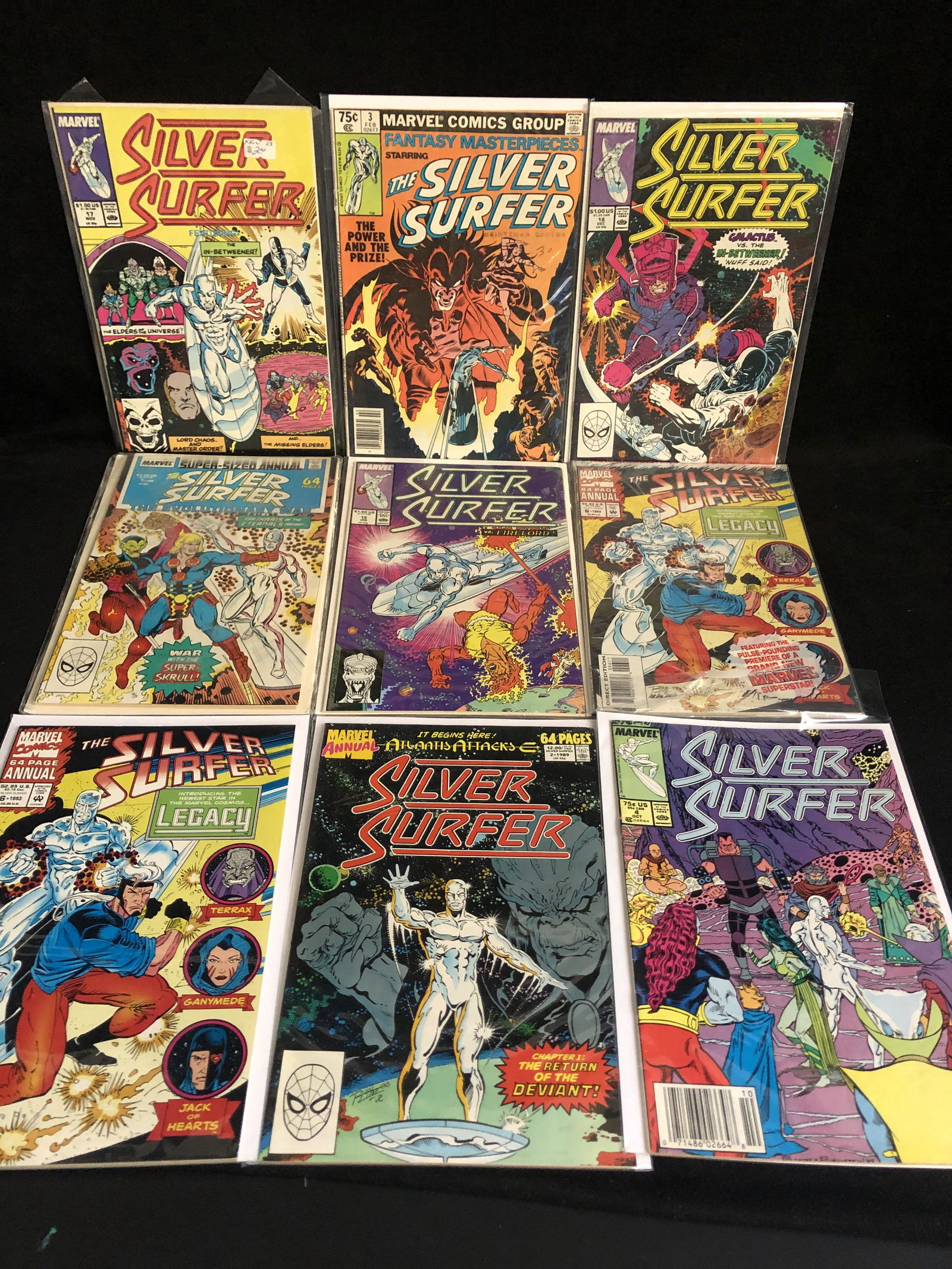 SILVER SURFER COMIC BOOK LOT (MARVEL COMICS) (1 of 1)