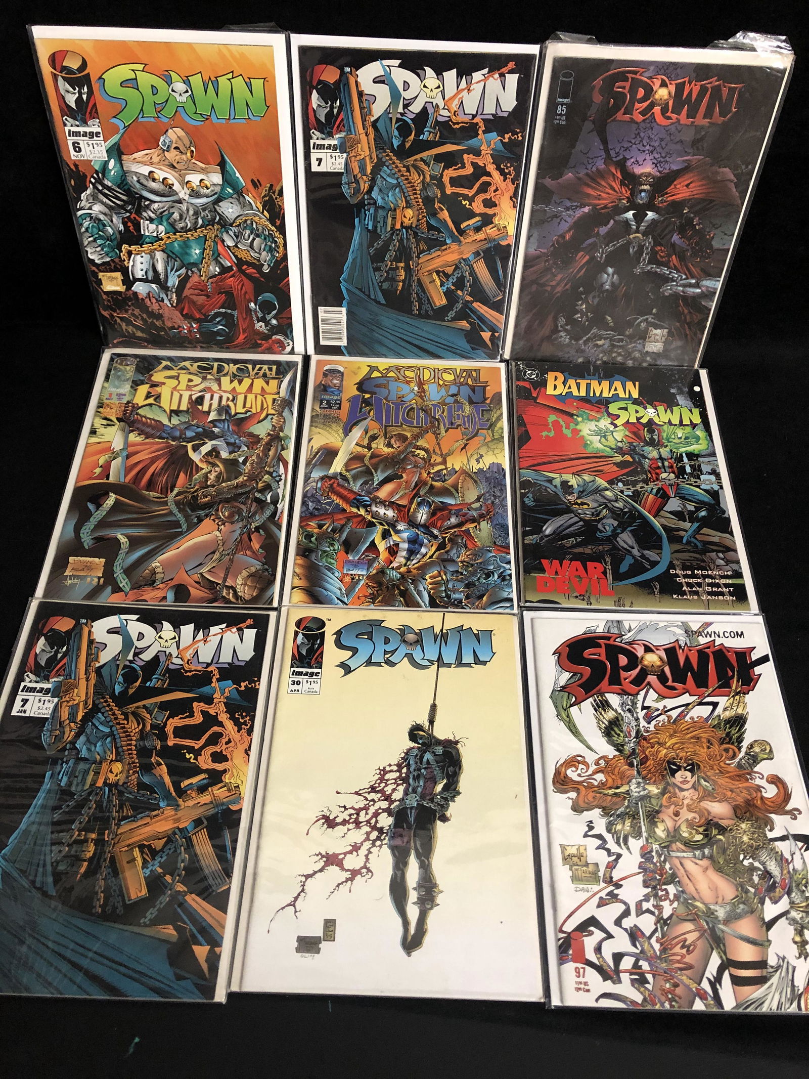 SPAWN COMIC BOOK LOT (IMAGE COMICS) (1 of 1)