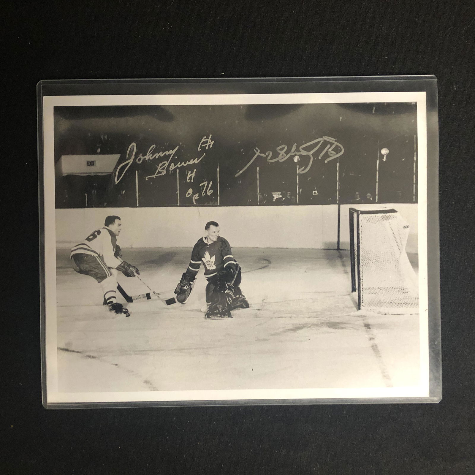 JOHNNY BOWER & HENRI RICHARD SIGNED PHOTO (1 of 3)