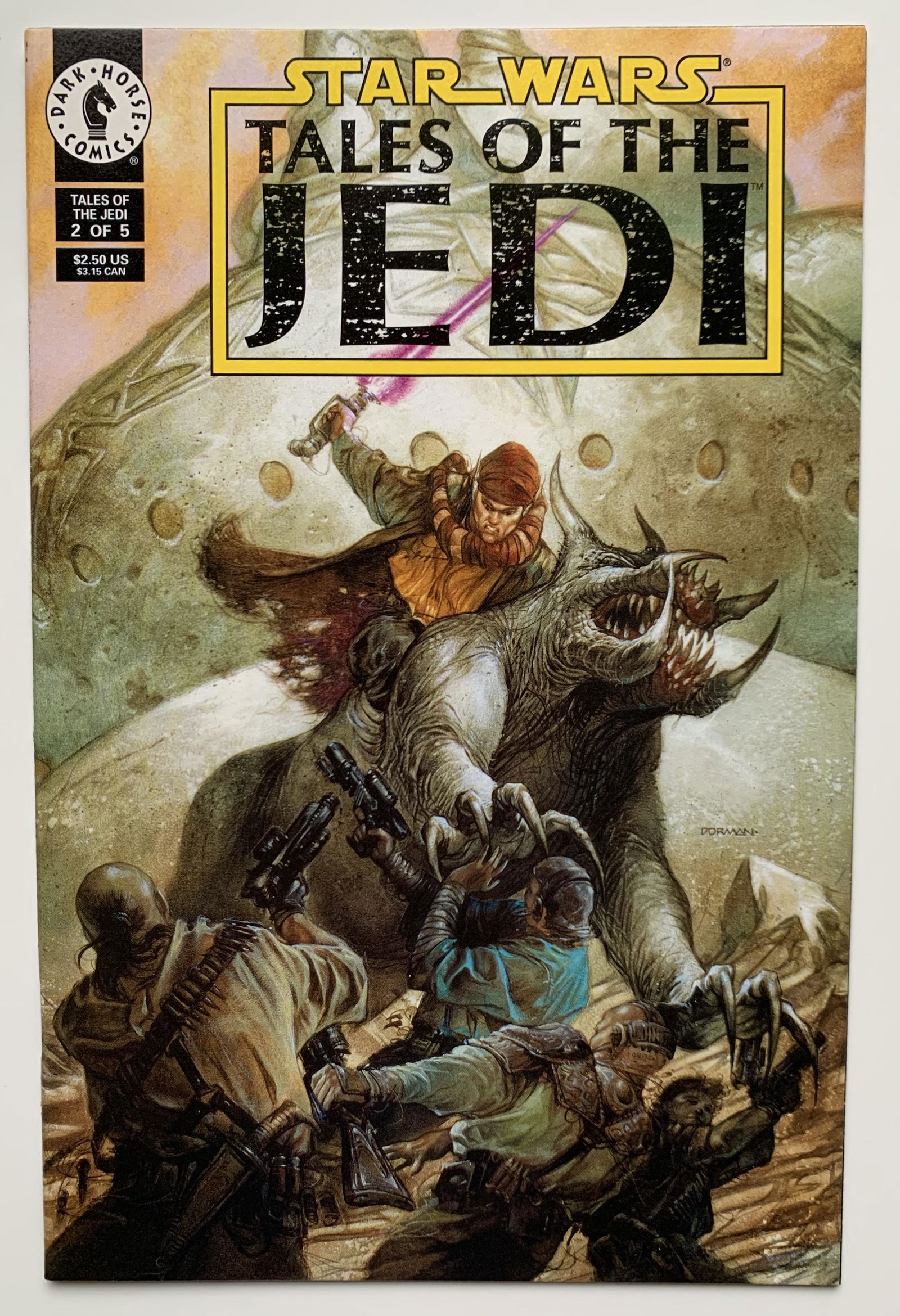STAR WARS: TALES OF THE JEDI #2 (DARK HORSE COMICS) (1 of 1)