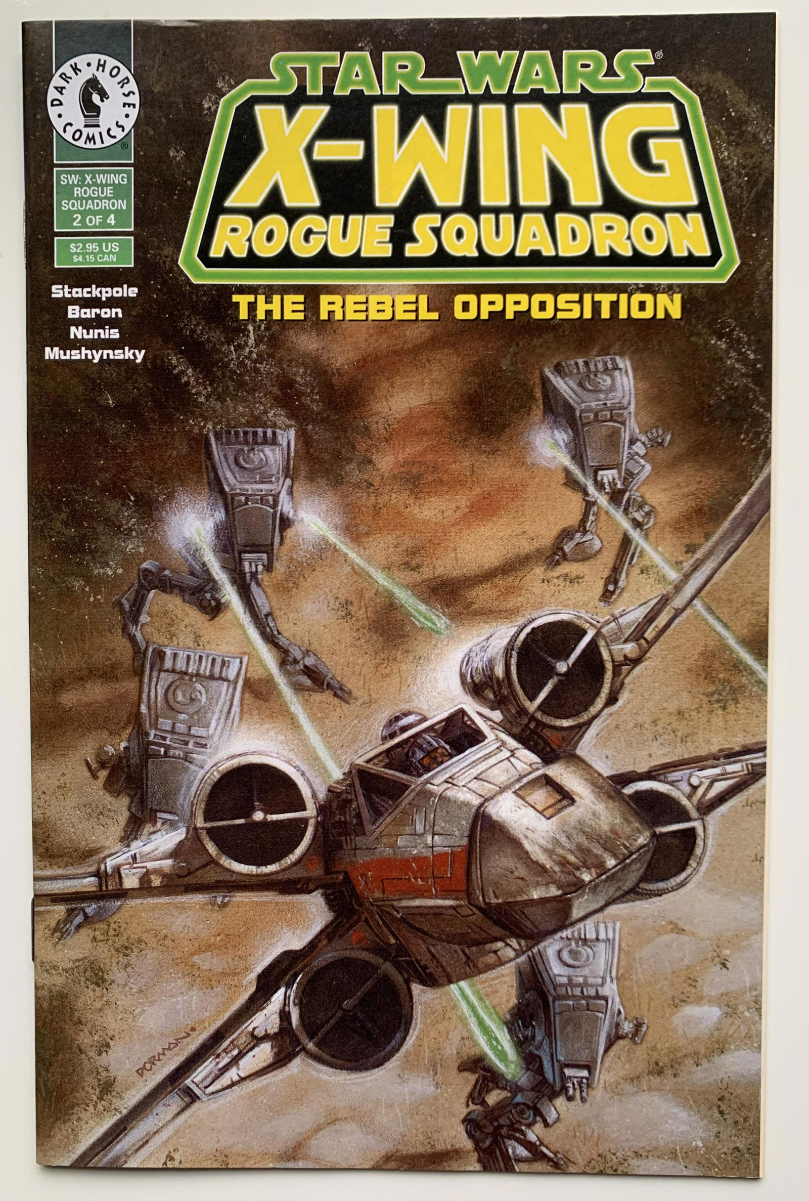 STAR WARS: X-WING ROGUE SQUADRON #2 (MARVEL COMICS) (1 of 1)