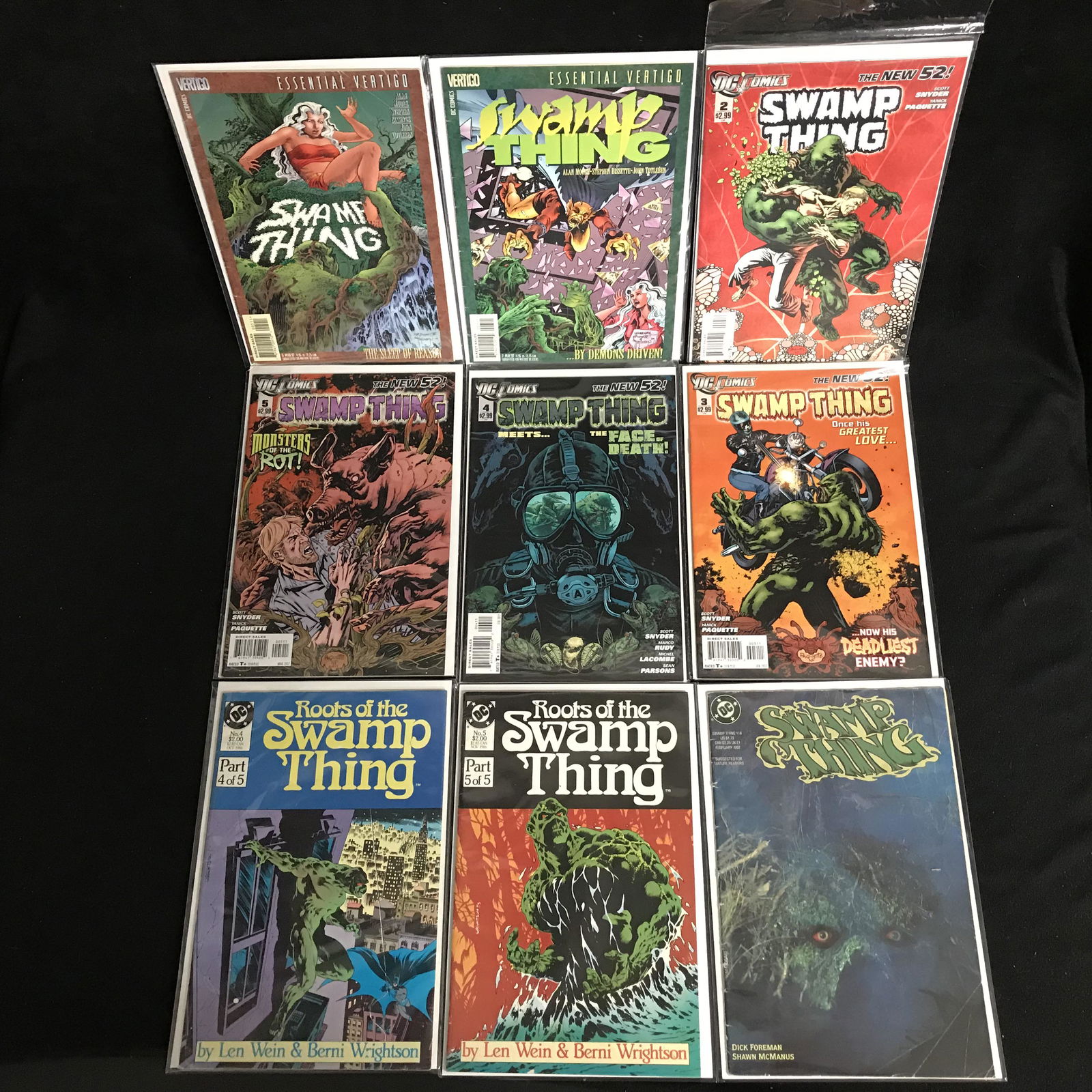ASSORTED SWAMP THING COMIC BOOK LOT (1 of 1)
