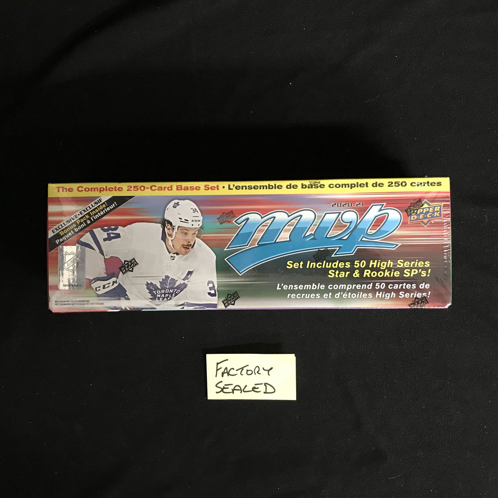 2020-21 UPPER DECK MVP HOCKEY COMPLETE 250 BASE CARD (1 of 1)