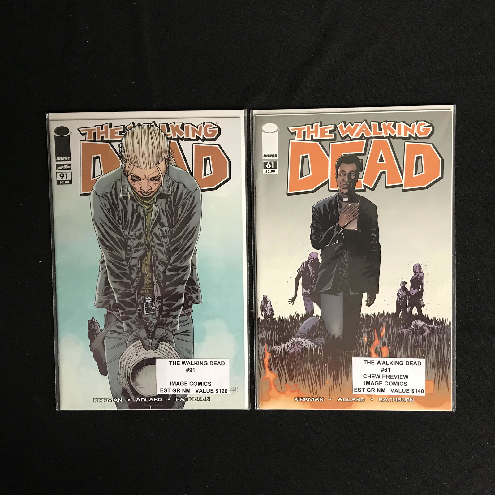 THE WALKING DEAD #91/ #61 (IMAGE COMICS) (1 of 1)
