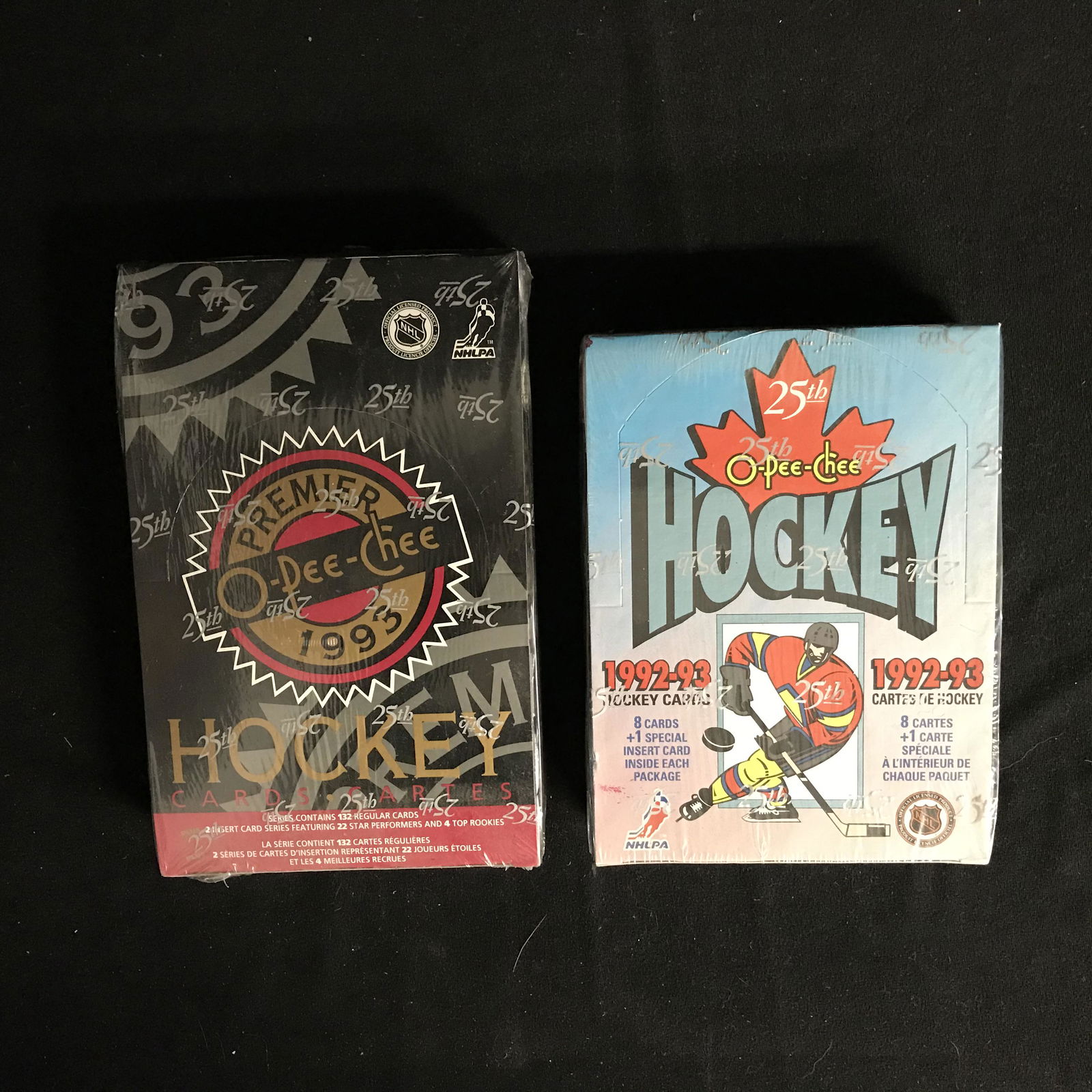 EARLY 1990s HOCKEY CARD BOXES LOT (1 of 1)