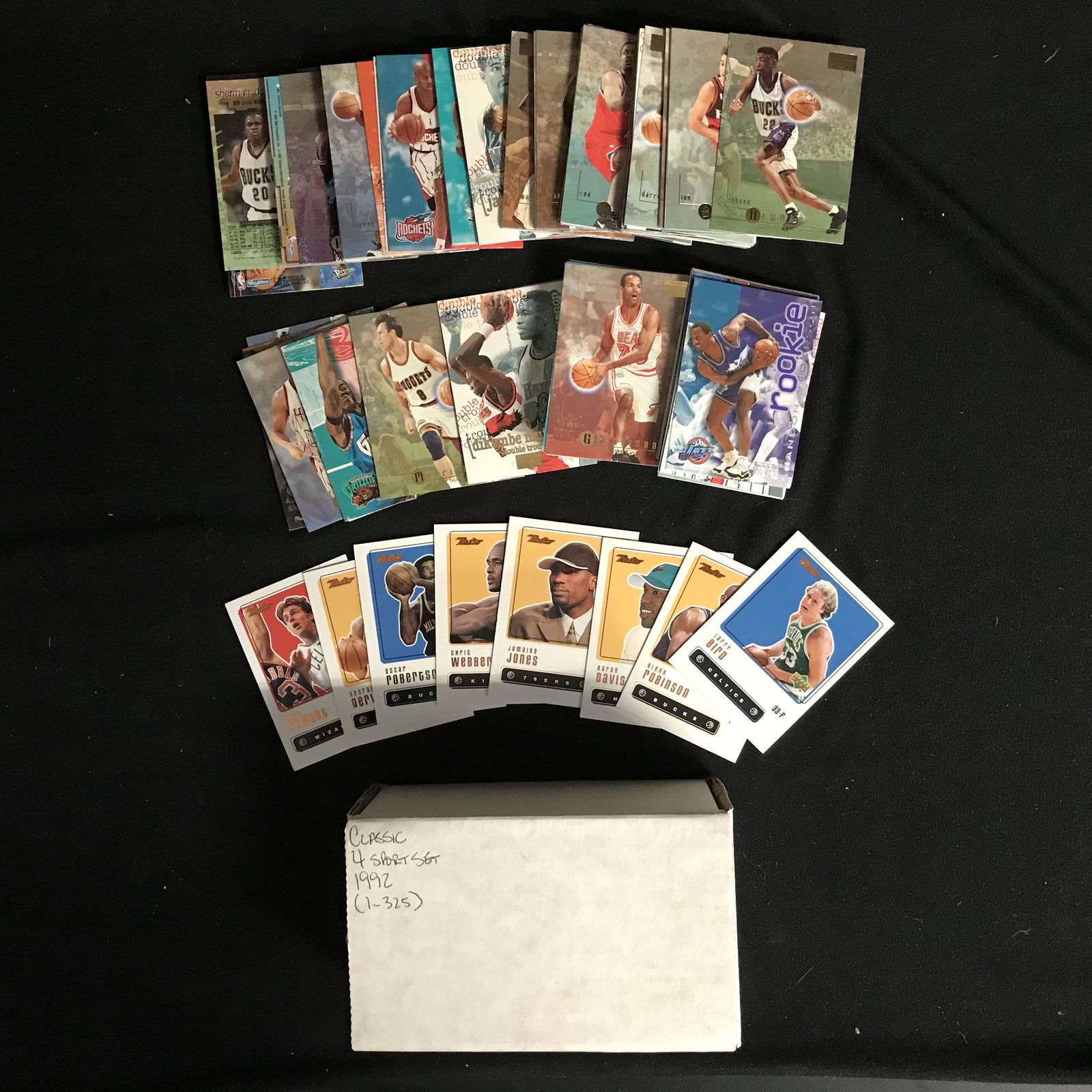 ASSORTED BASKETBALL/ 4 SPORT SET CARD LOT (1 of 1)