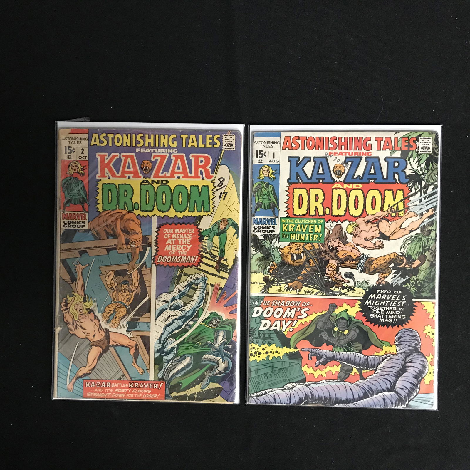 ASTONISHING TALES #1-2 (MARVEL COMICS) (1 of 1)