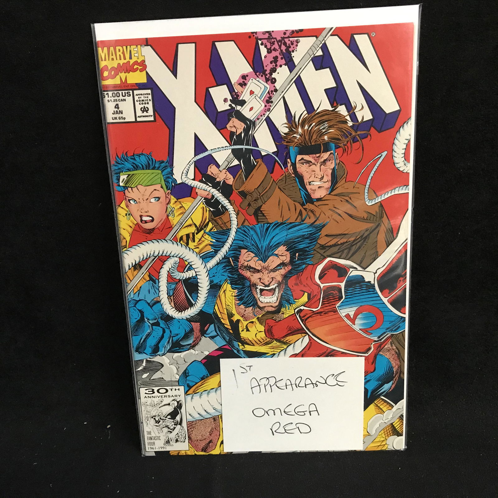 X-MEN #4 (MARVEL COMICS) 1st Appearance OMEGA RED (1 of 1)