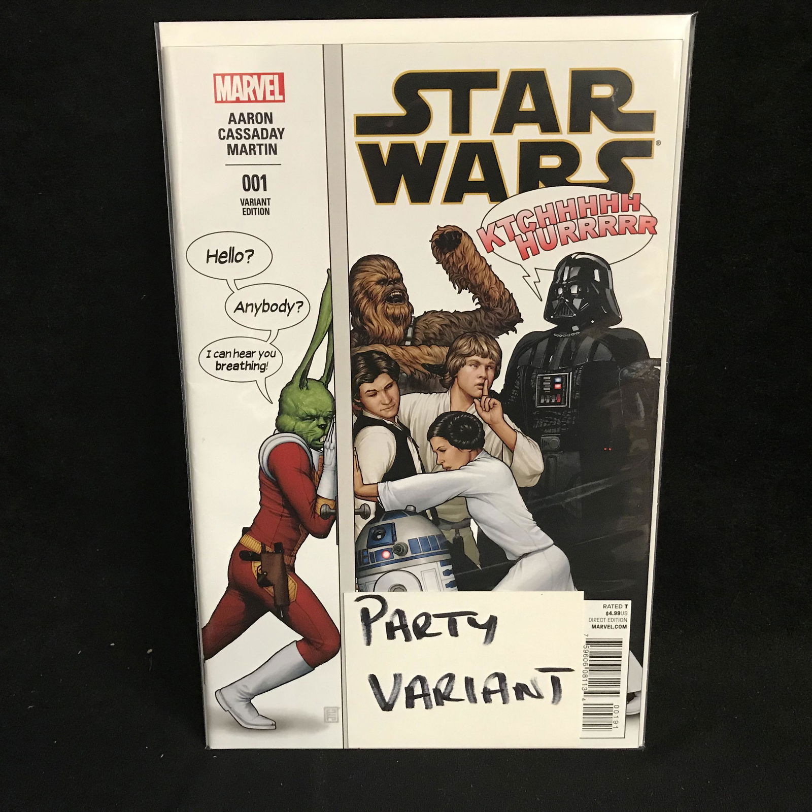 STAR WARS #001 (MARVEL COMICS) Party Variant (1 of 1)