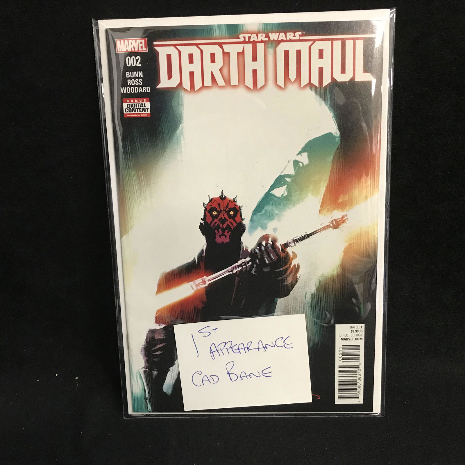 Star Wars DARTH MAUL #002 (MARVEL COMICS) (1 of 1)