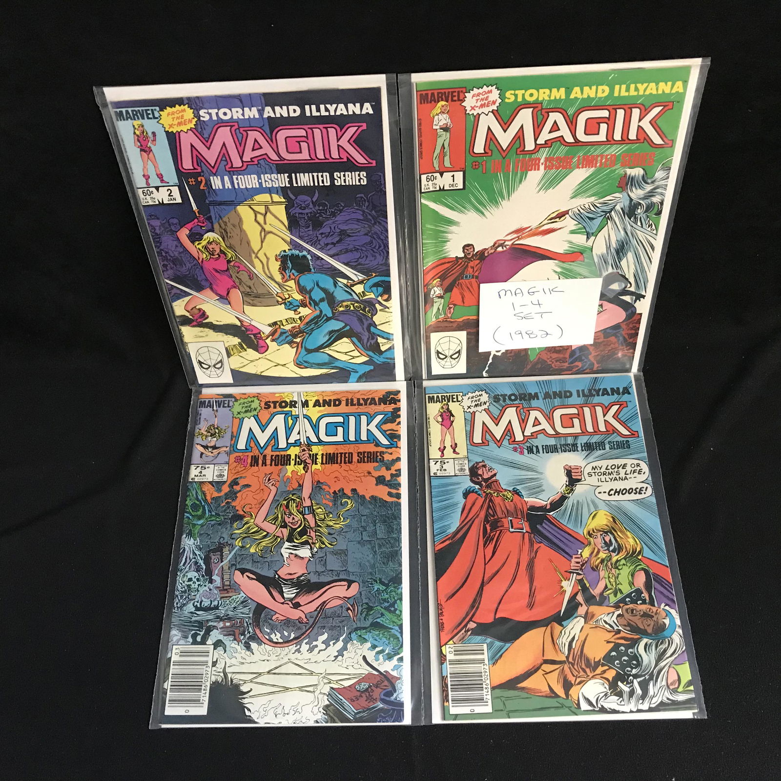 MAGIK #1-4 (MARVEL COMICS) 1982 (1 of 1)