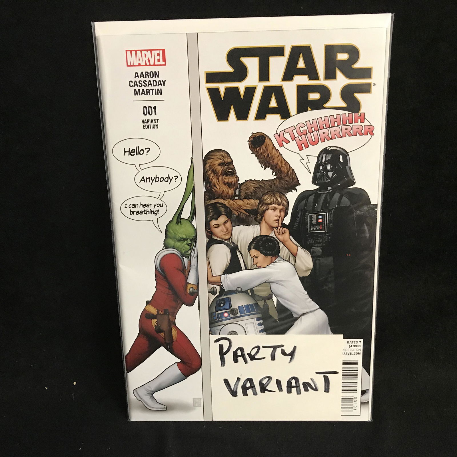 STAR WARS #001 (MARVEL COMICS) Party Variant (1 of 1)