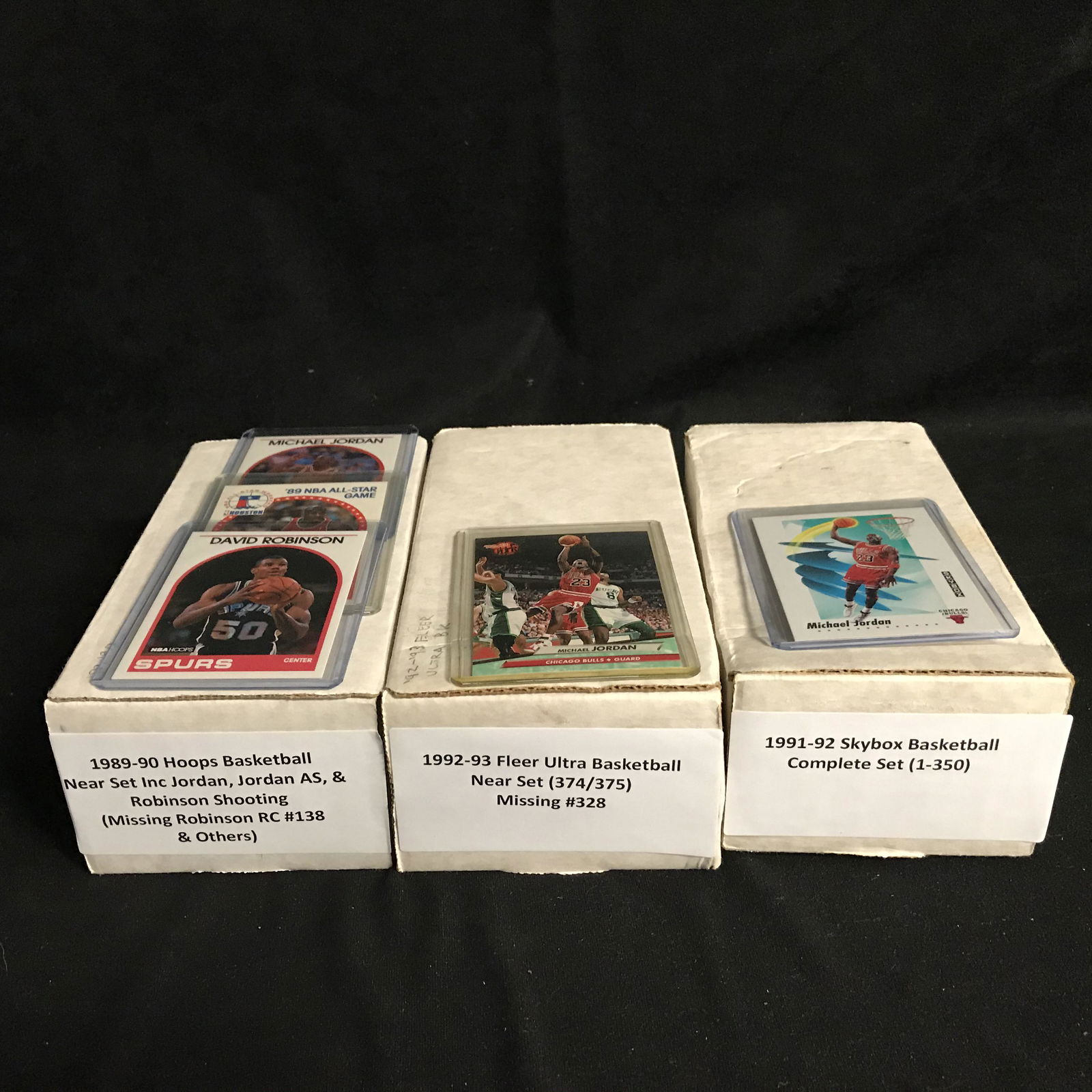 BASKETBALL CARD NEAR SETS LOT... (1991-91 SKYBOX (1 of 1)