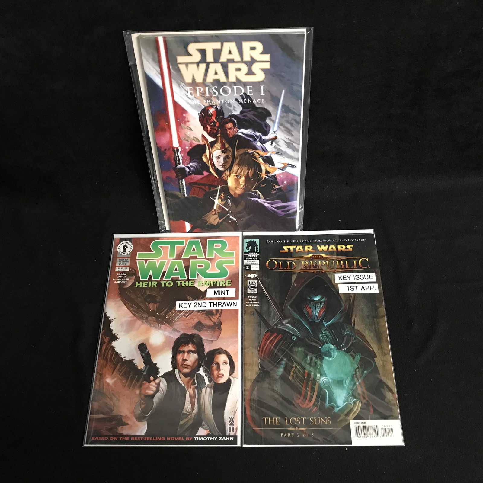ASSORTED STAR WARS COMIC BOOK LOT (1 of 1)